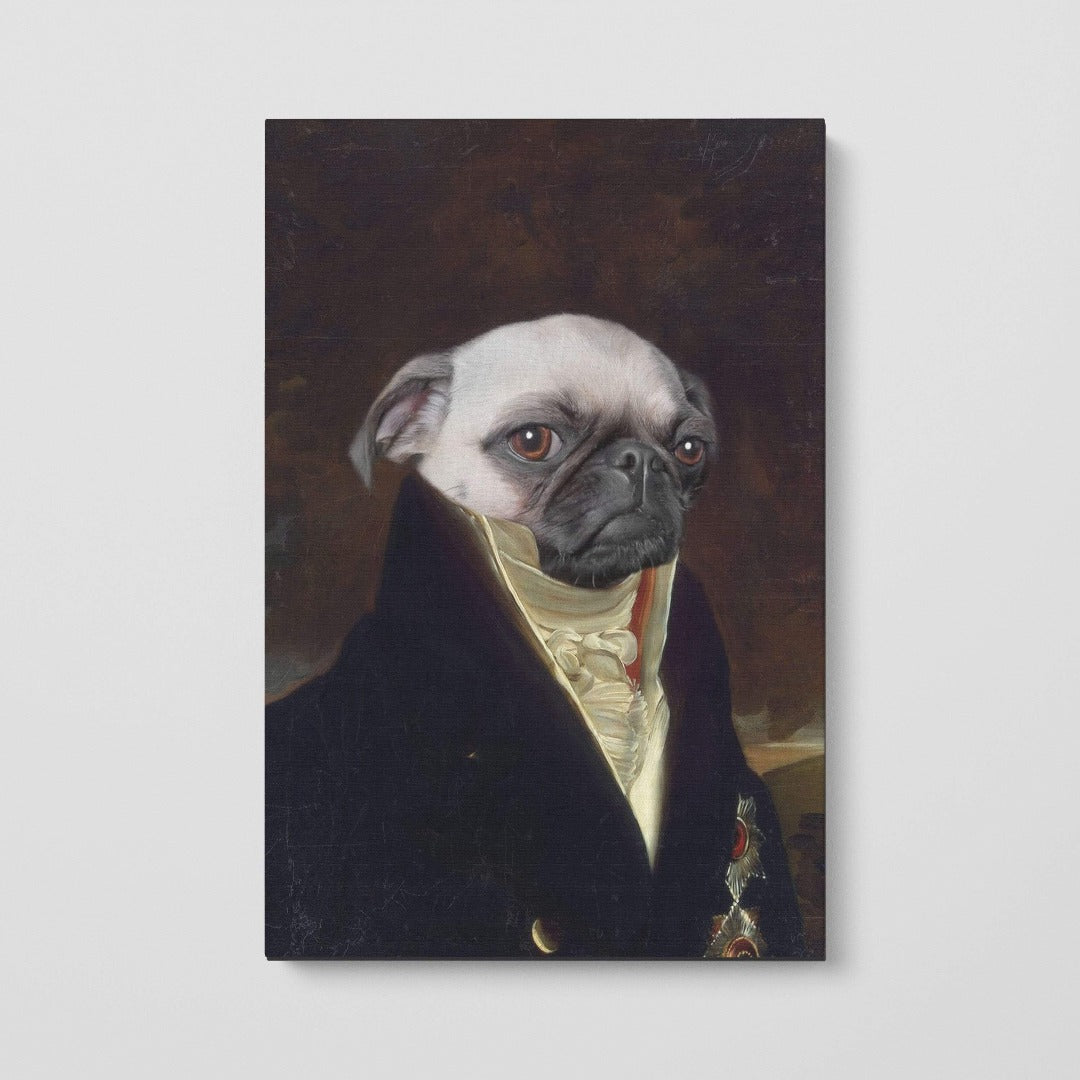 The Count - Custom Pet Canvas