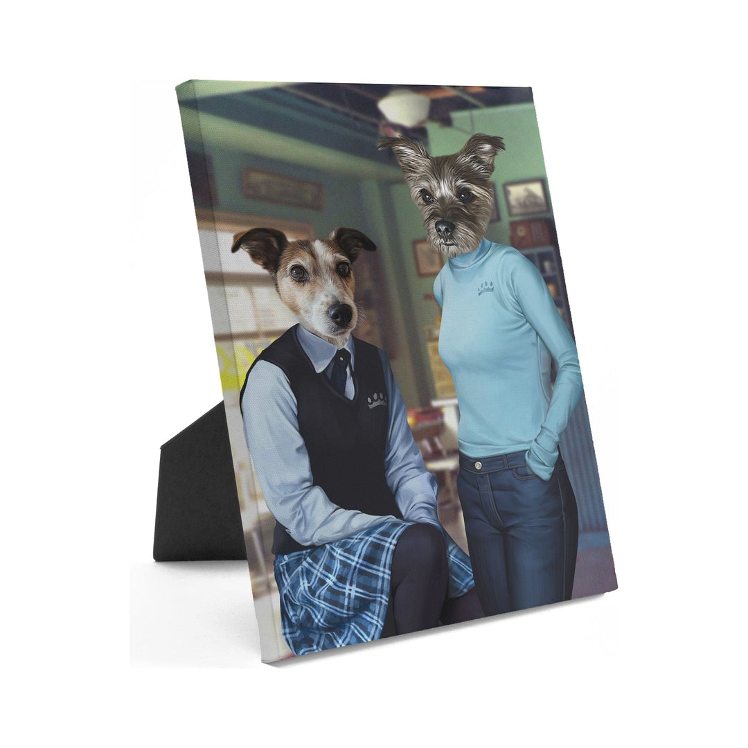 Royal and Paws - Standing Canvas Gilpaw Girls - Custom Standing Canvas 8" x 10" / Uniform
