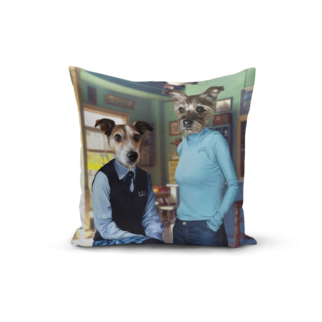 Royal and Paws - Throw Pillow Gilpaw Girls - Custom Throw Pillow 14" x 14" / Uniform