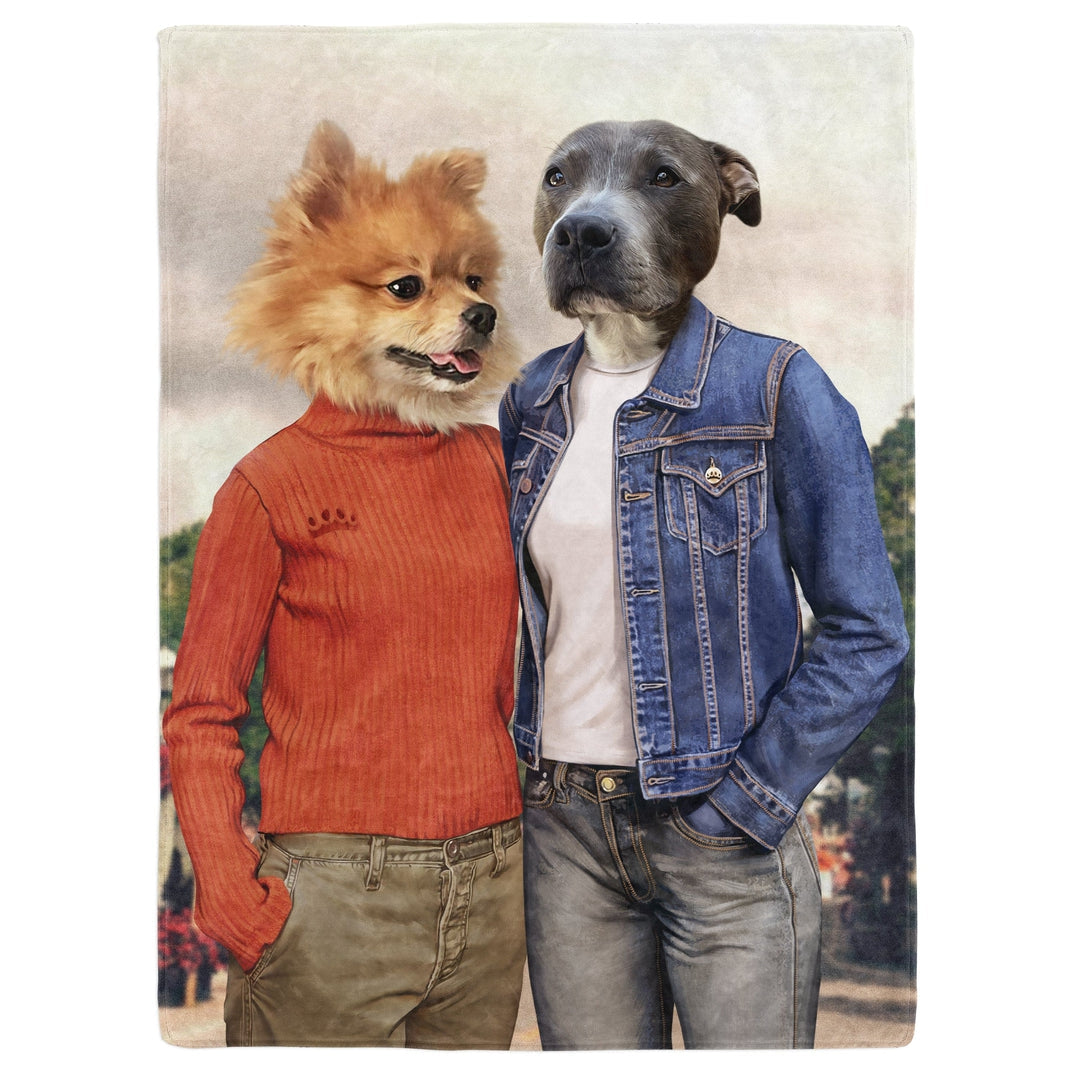 Royal and Paws - Blanket Gilpaw Girls - Custom Pet Blanket 30" x 40" / Casual