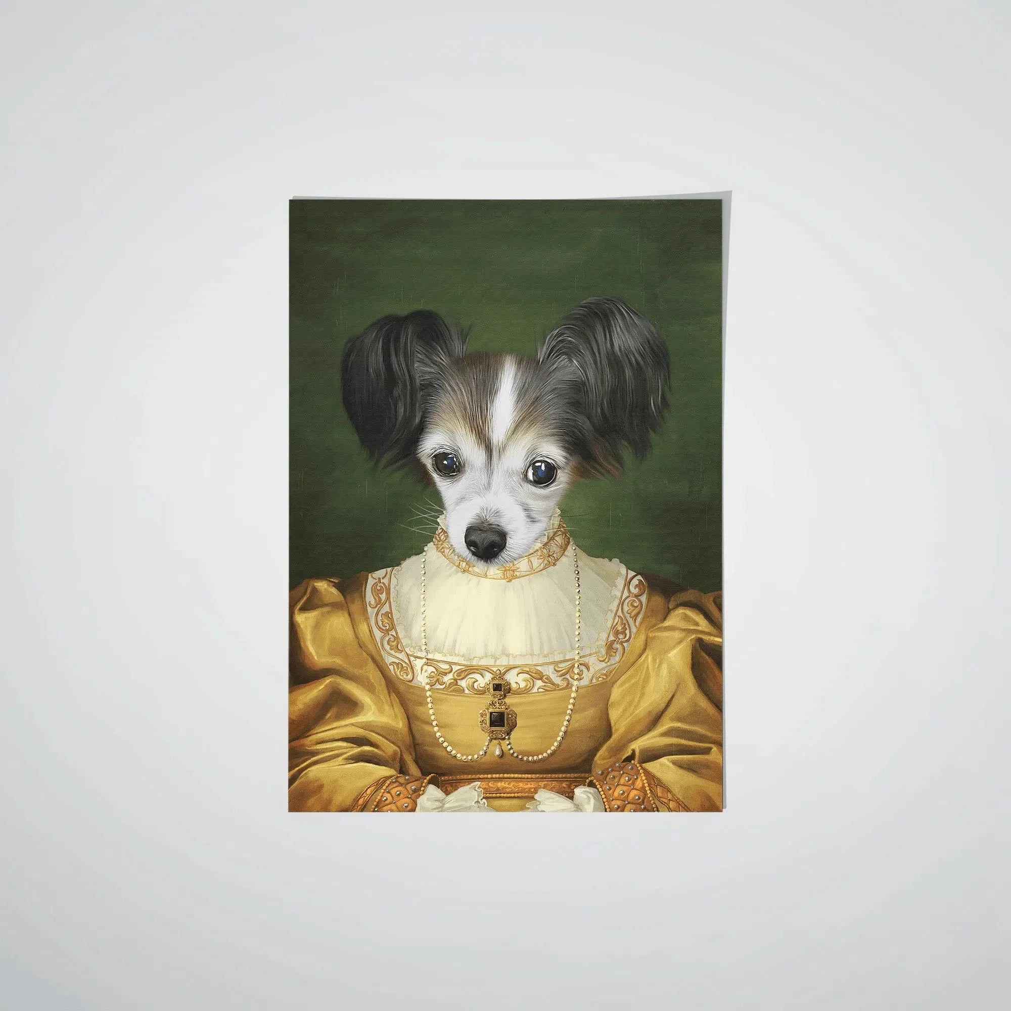 Royal and Paws - Poster The Golden Girl - Custom Pet Poster 8.3" x 11.7" / Unframed
