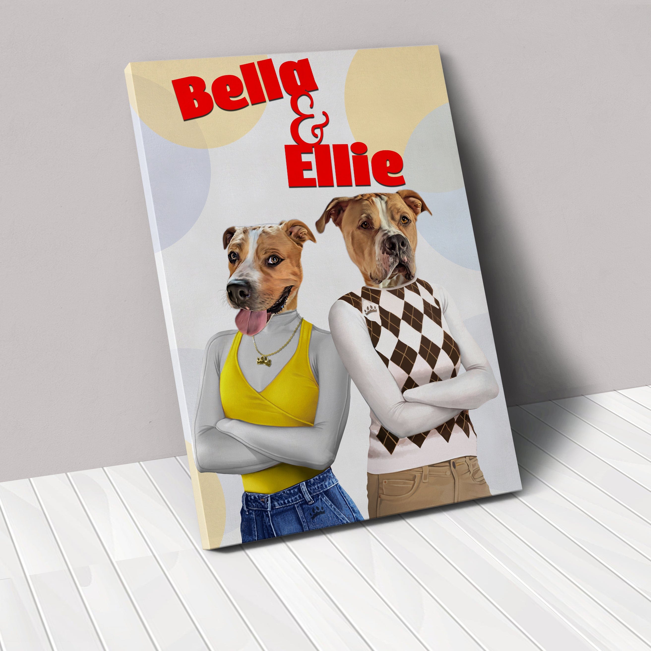 Hope and Faith - Custom Pet Canvas