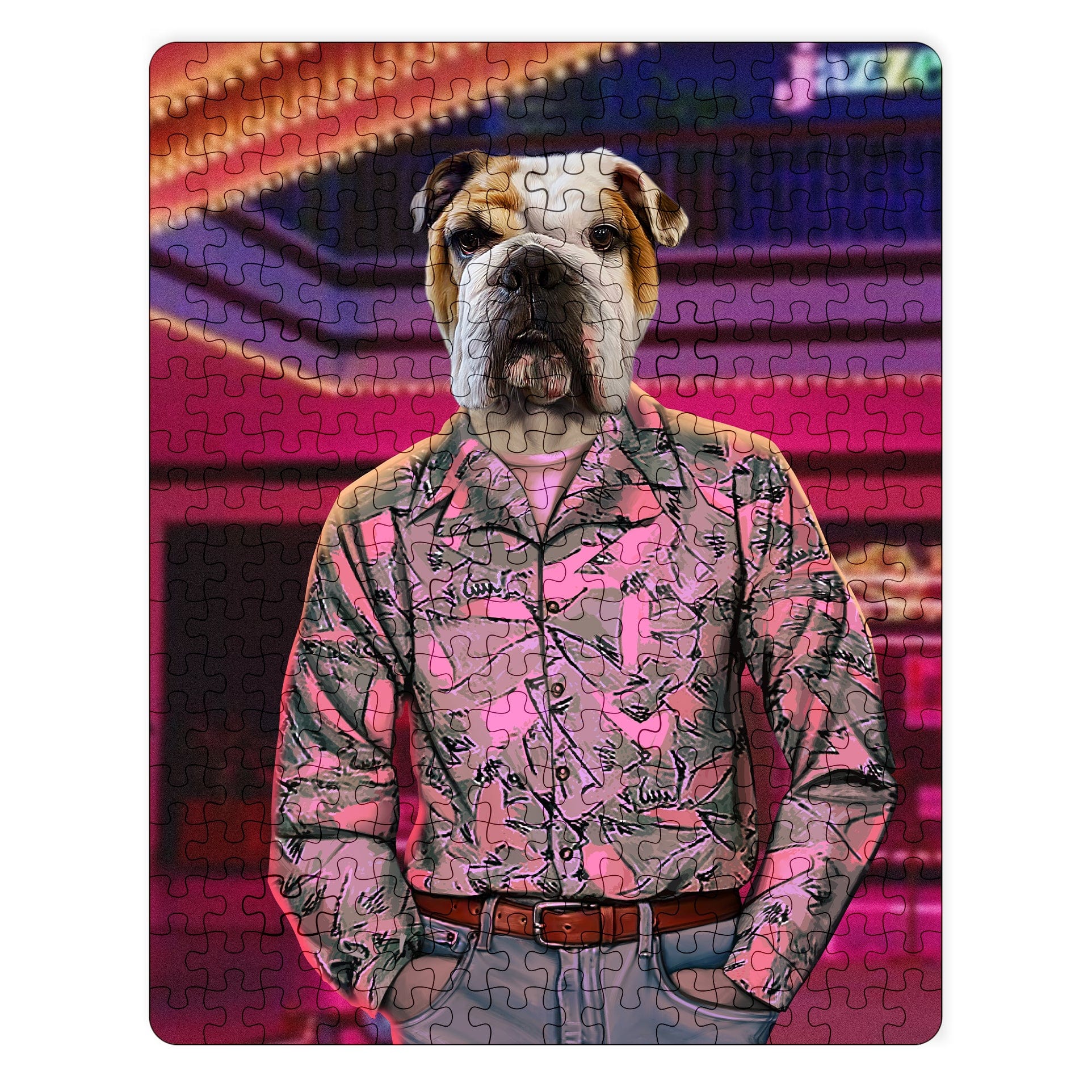 The 80's Cop - Custom Puzzle