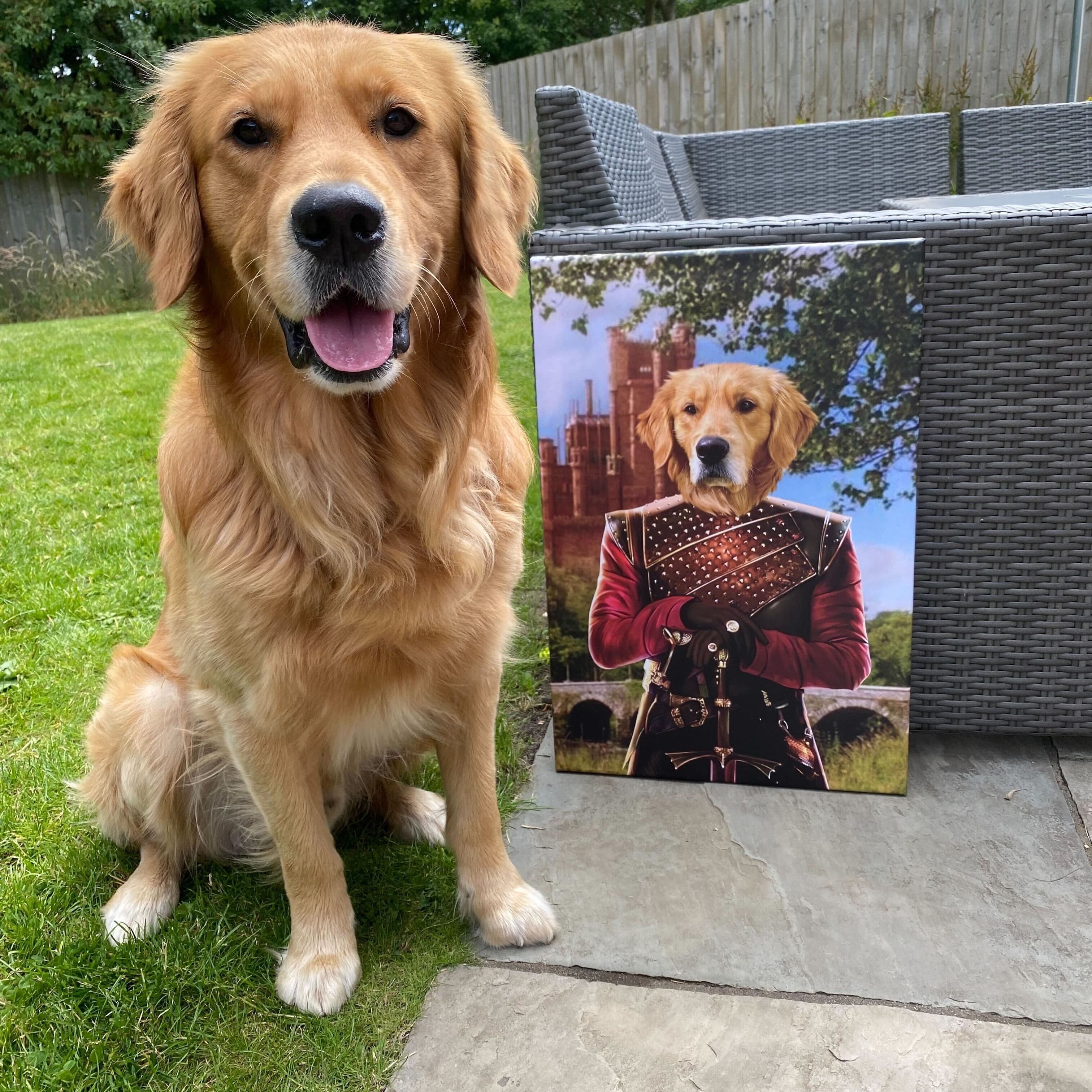 The Dragon Prince - Custom Pet Canvas
