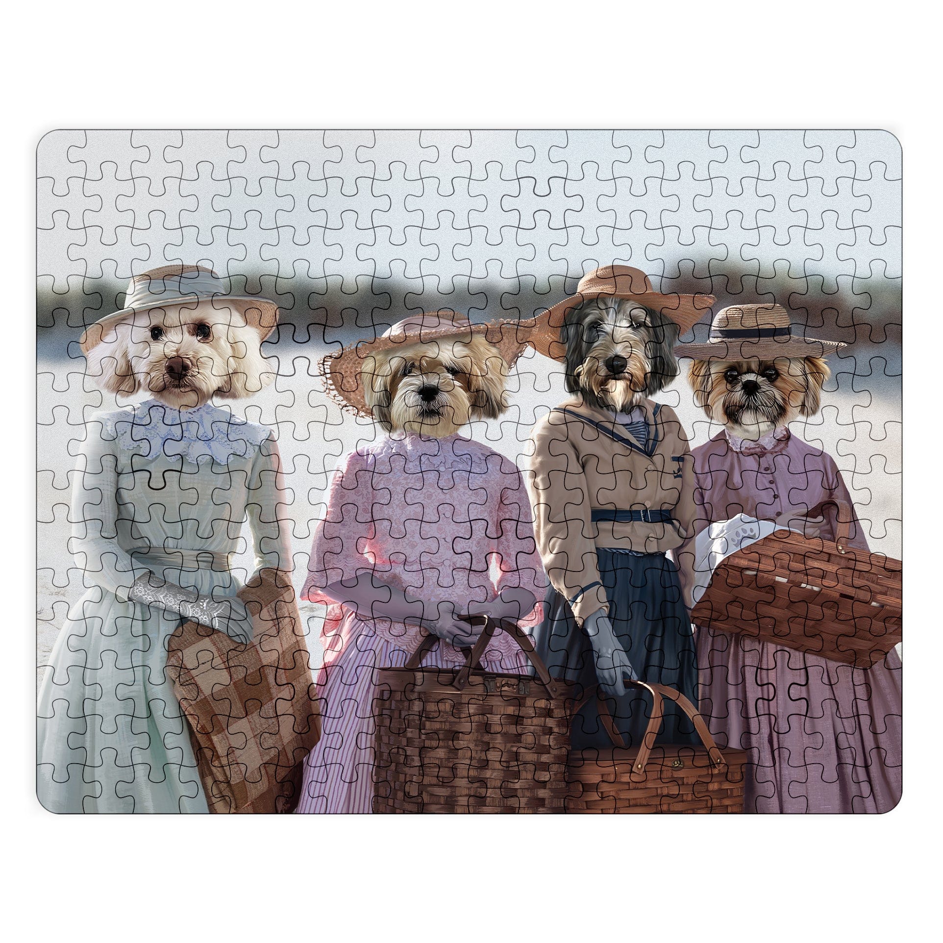 Royal and Paws - Puzzle Little Women - Custom Puzzle 11" x 14" / Summer