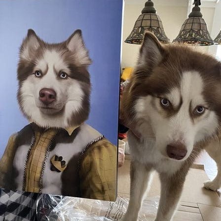 The Cowboy - Custom Pet Canvas