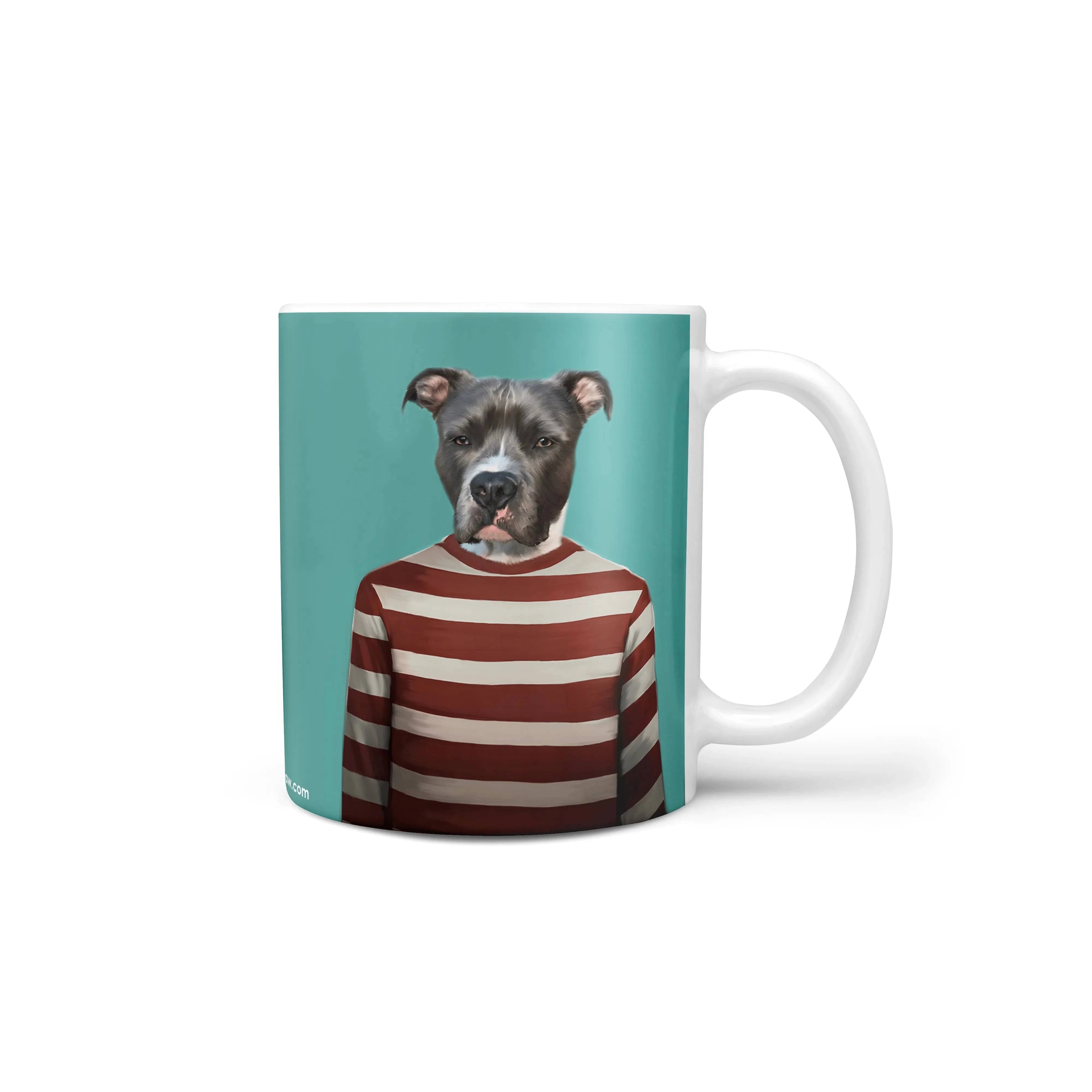 The Red Candy Cane - Custom Mug