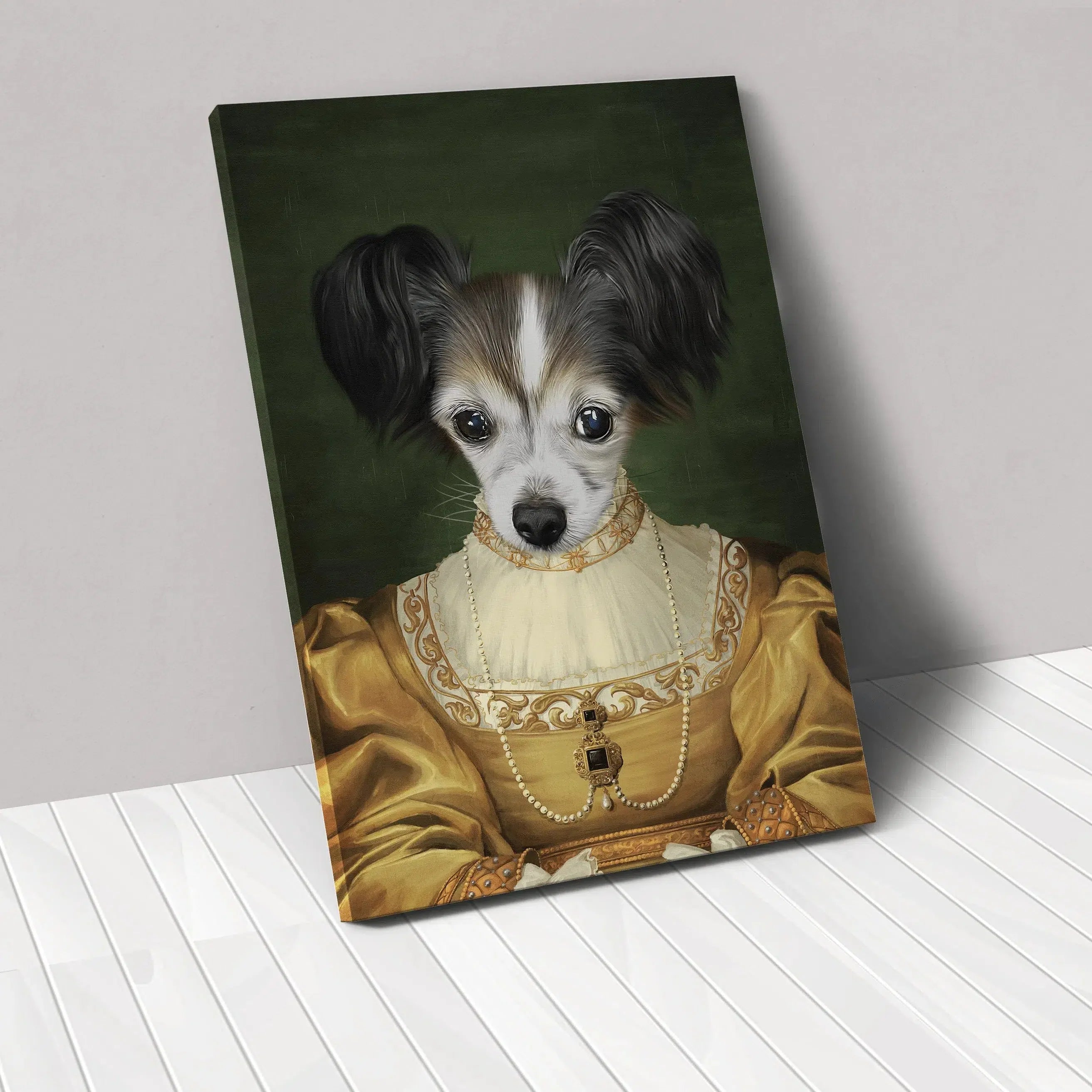 The Golden Girl - Custom Pet Canvas