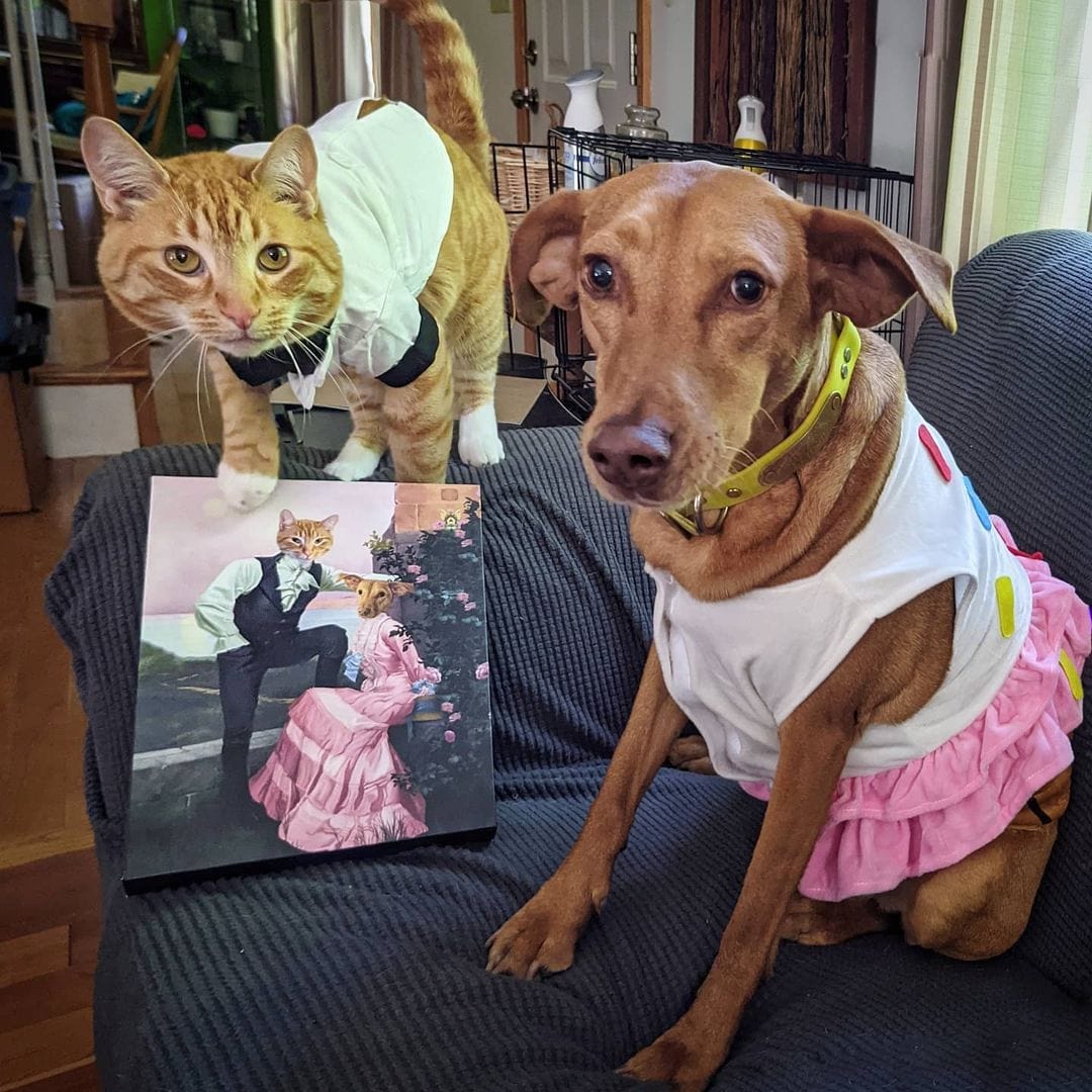 The Smooth Talkers - Custom Pet Canvas