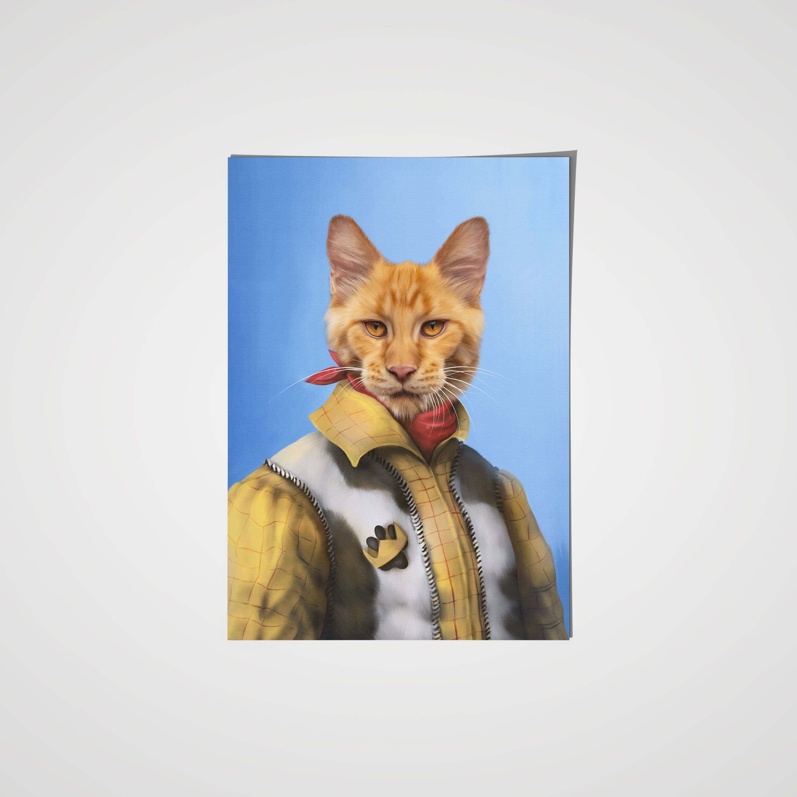 The Cowboy - Custom Pet Poster