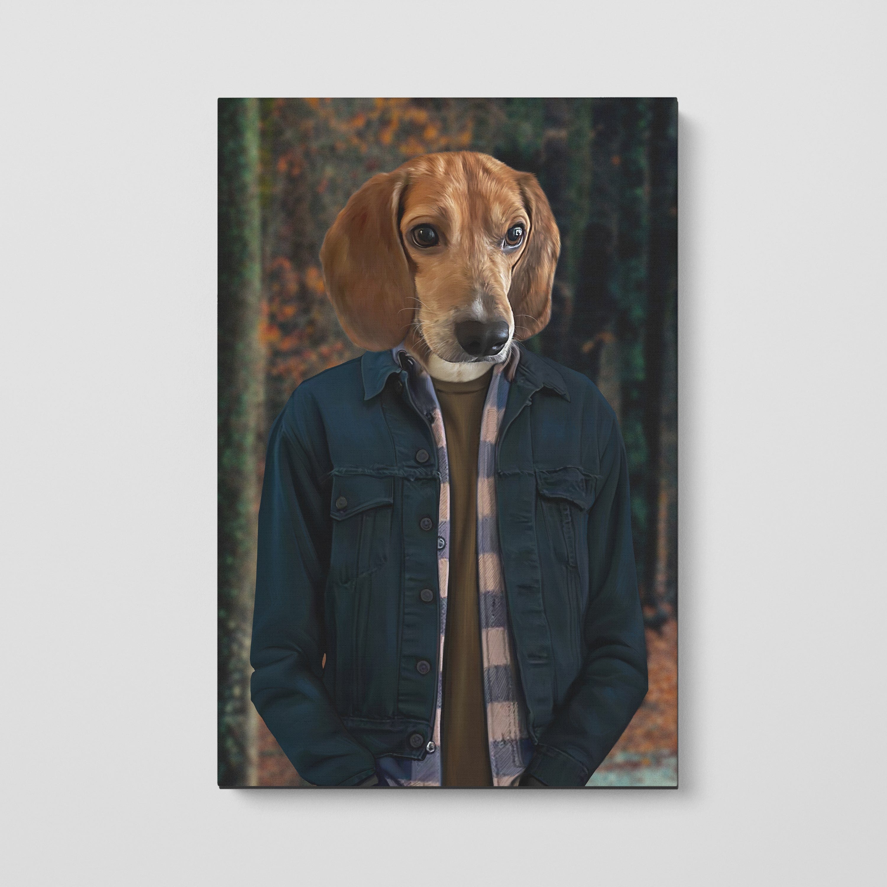 The 80's Brother - Custom Pet Canvas