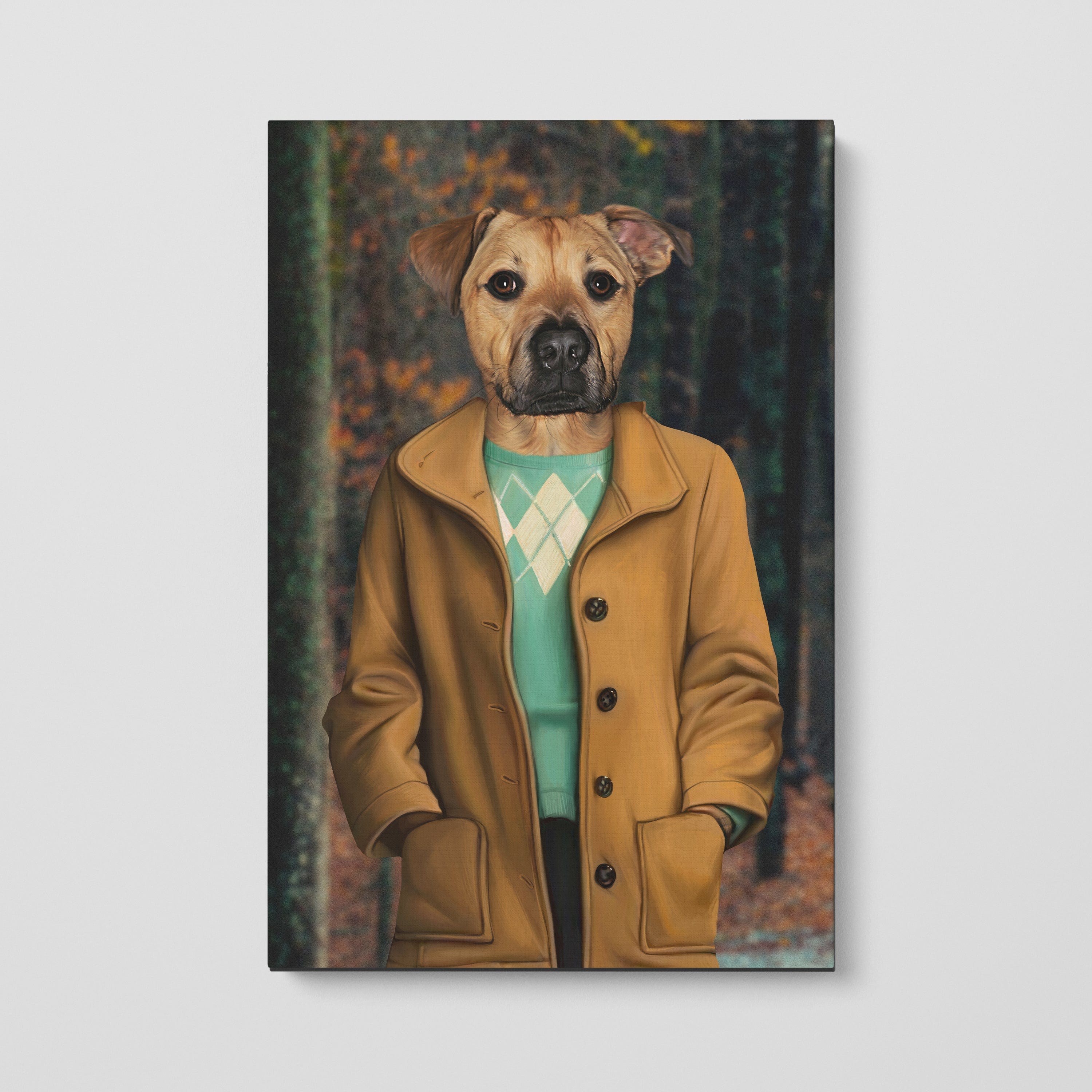 The 80's Girlfriend - Custom Pet Canvas