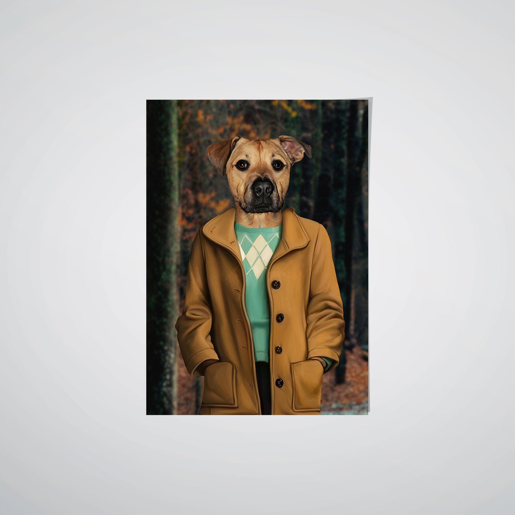 The 80's Girlfriend - Custom Pet Poster