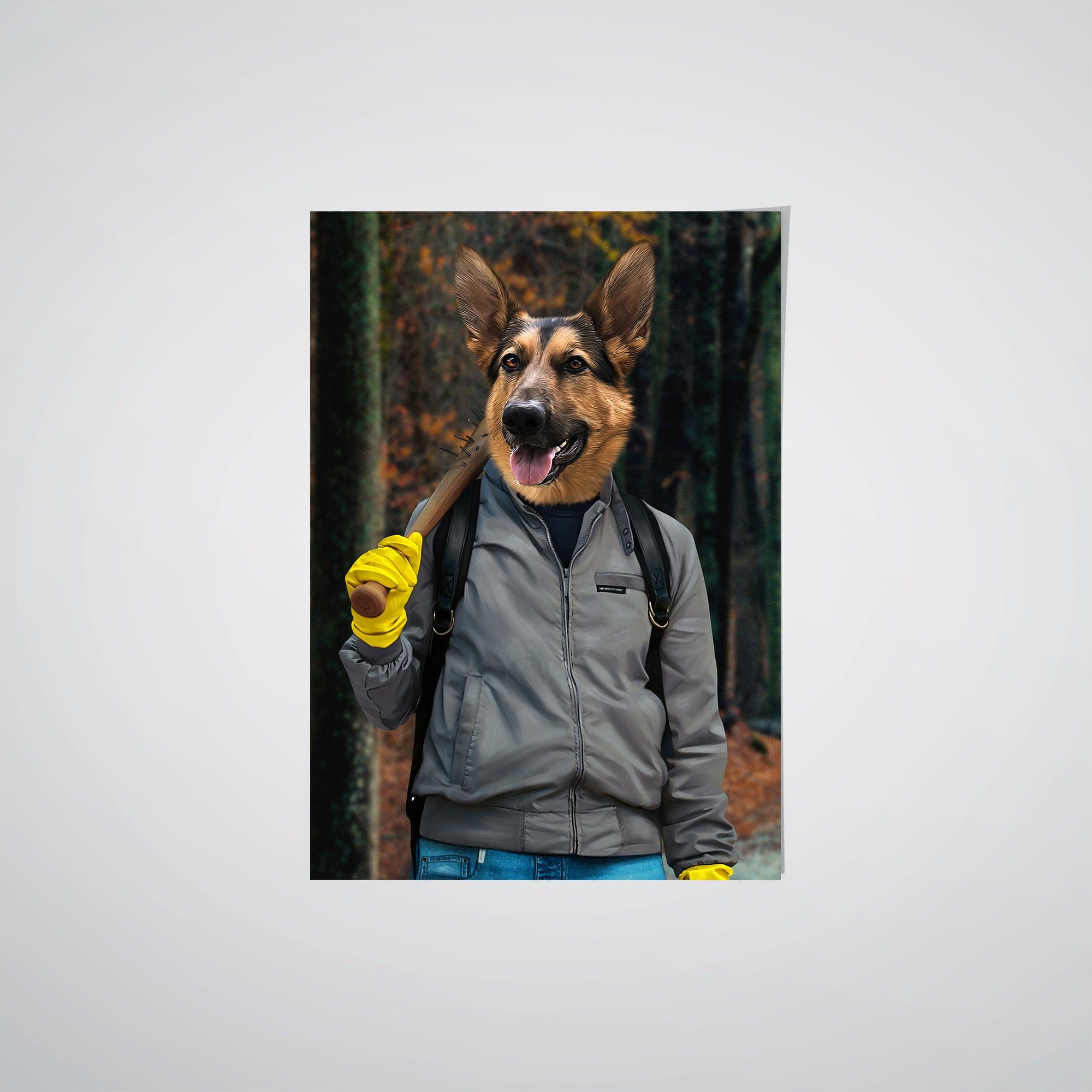 The 80's Hero - Custom Pet Poster