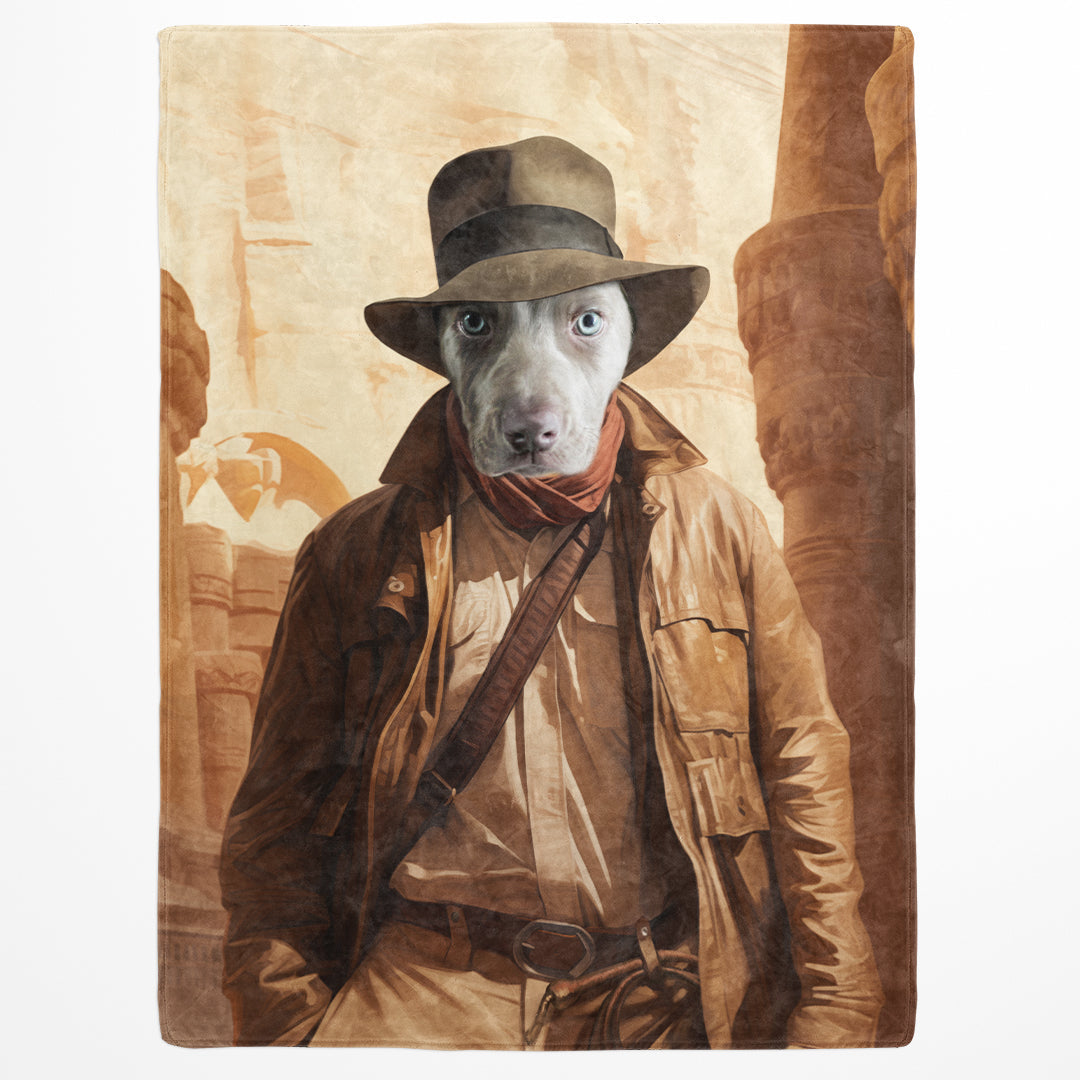 The Archeologist - Custom Pet Blanket