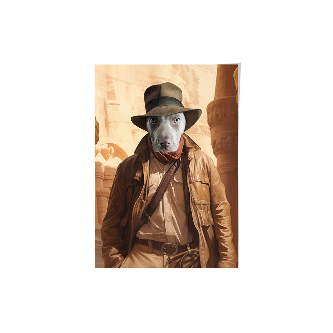 The Archeologist - Custom Pet Poster