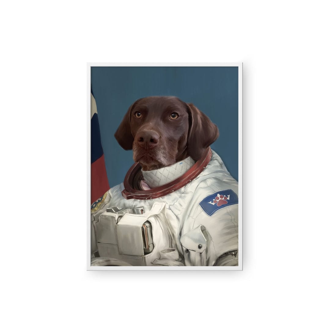 Royal and Paws - Poster The Astronaut - Custom Pet Poster