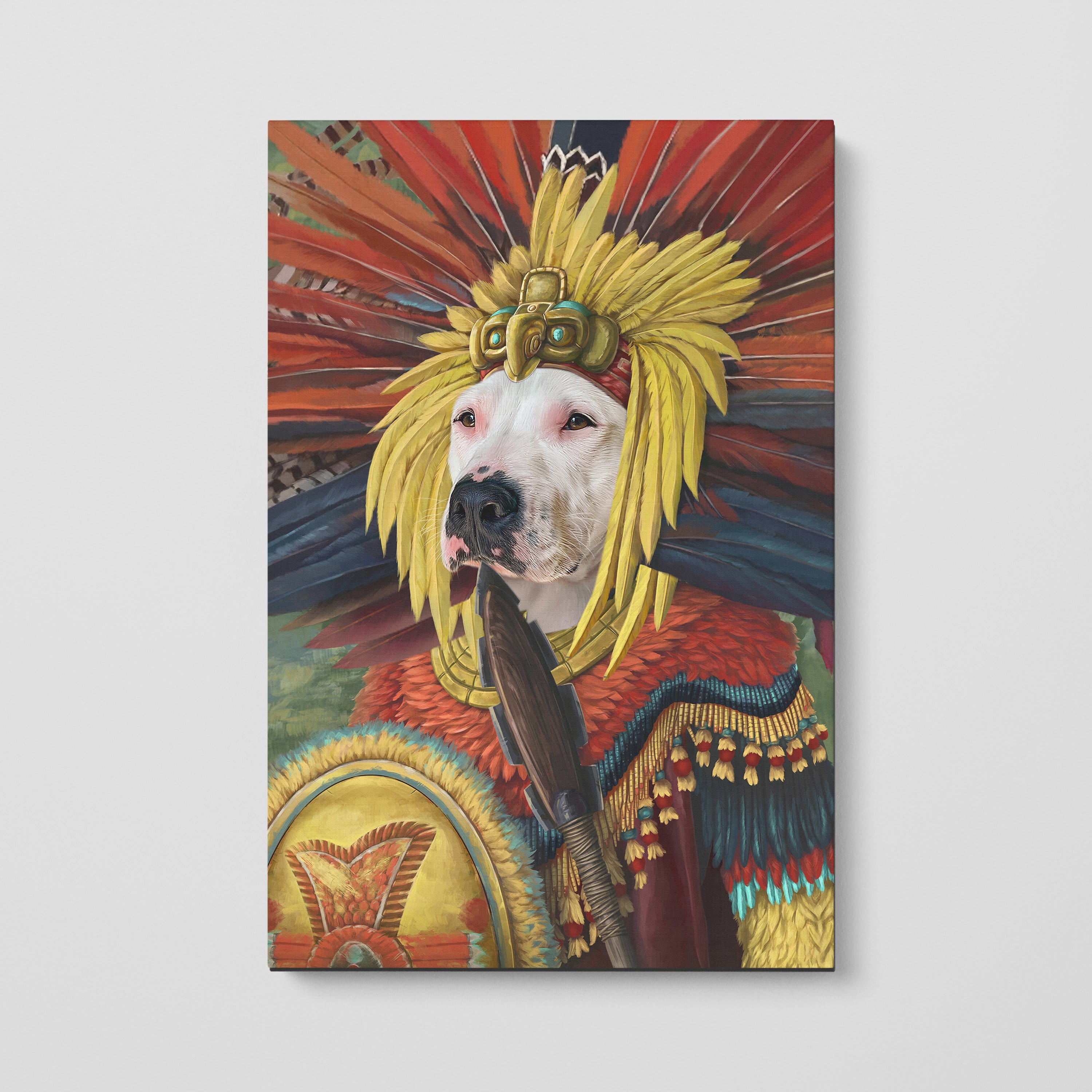 The Aztec - Custom Pet Canvas