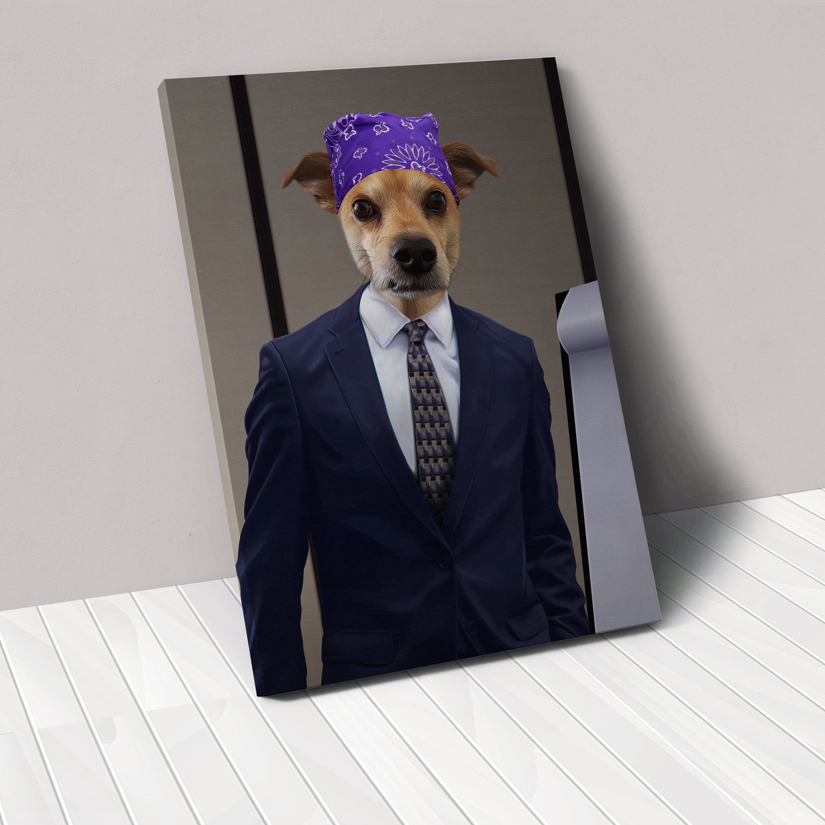 The Bad Boss - Custom Pet Canvas