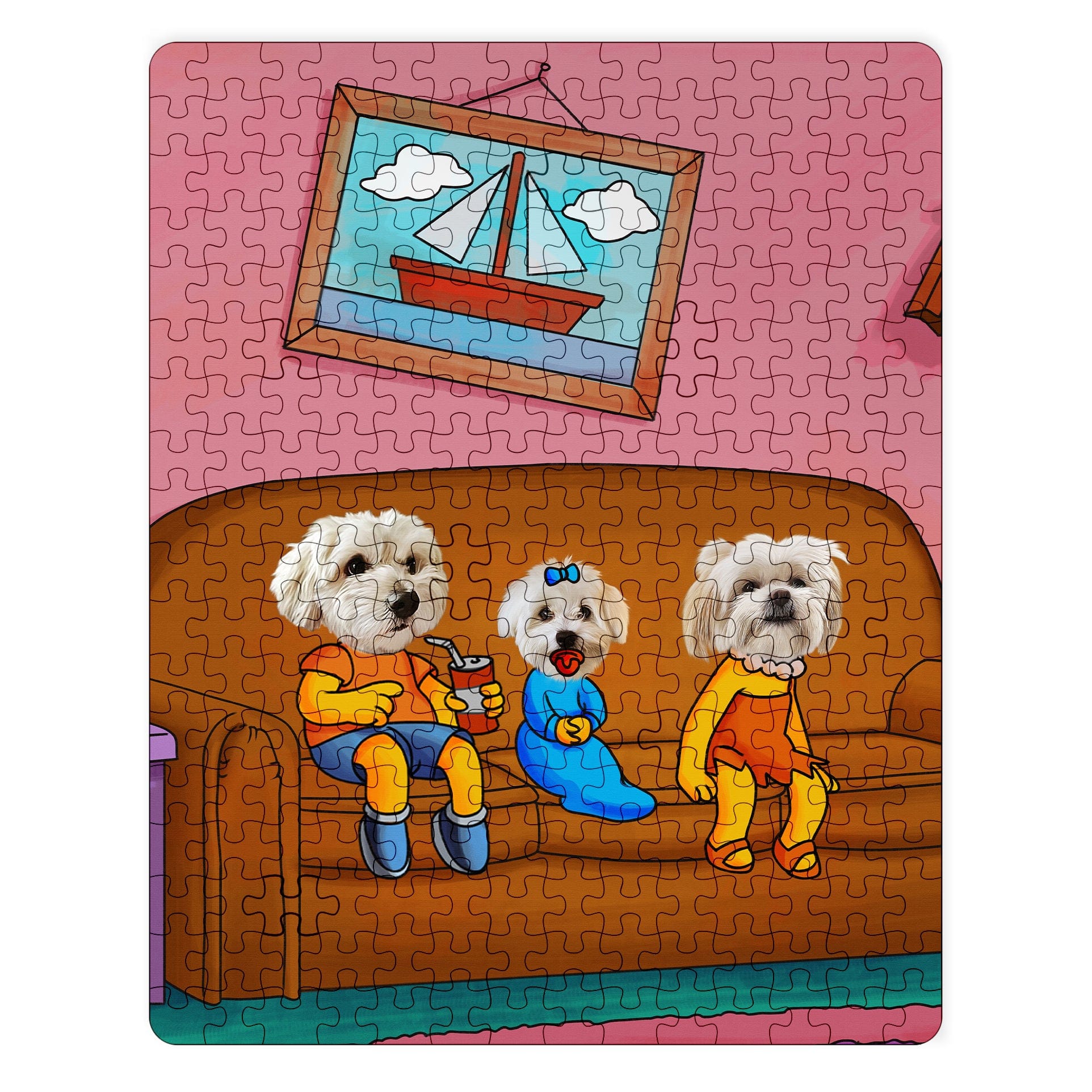 The Yellow Three - Custom Puzzle