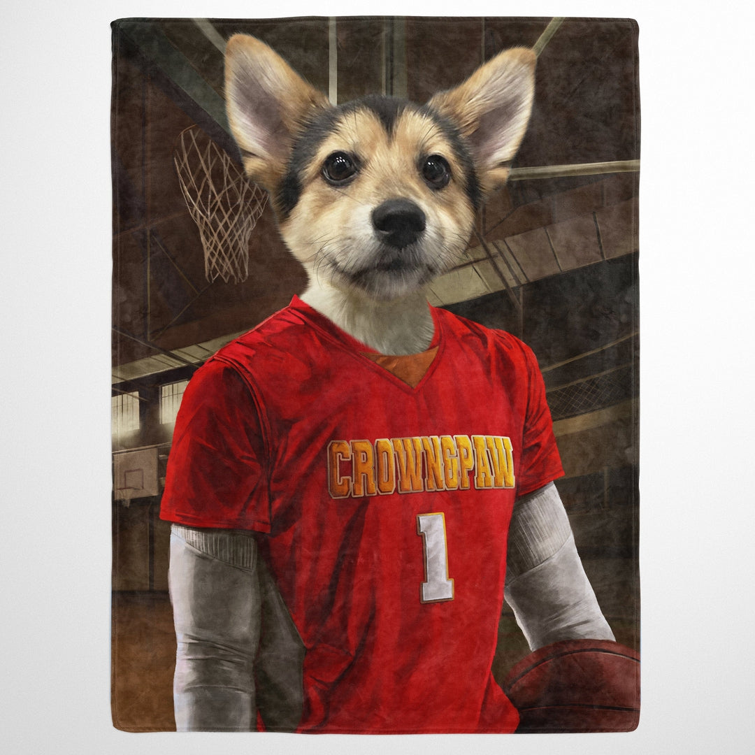 The Basketball Player - Custom Pet Blanket