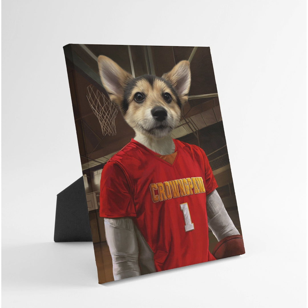 The Basketball Player - Custom Standing Canvas