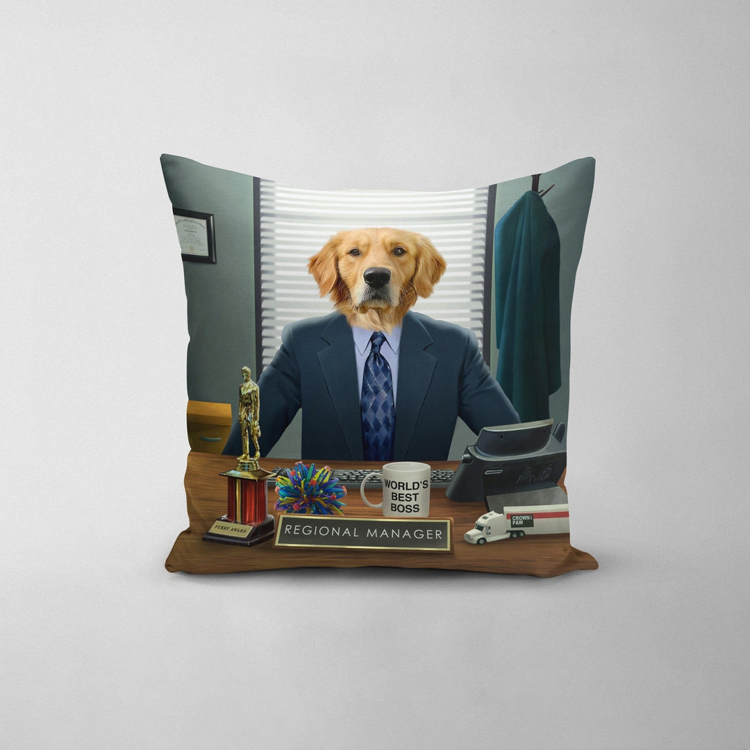 The Best Boss - Custom Throw Pillow