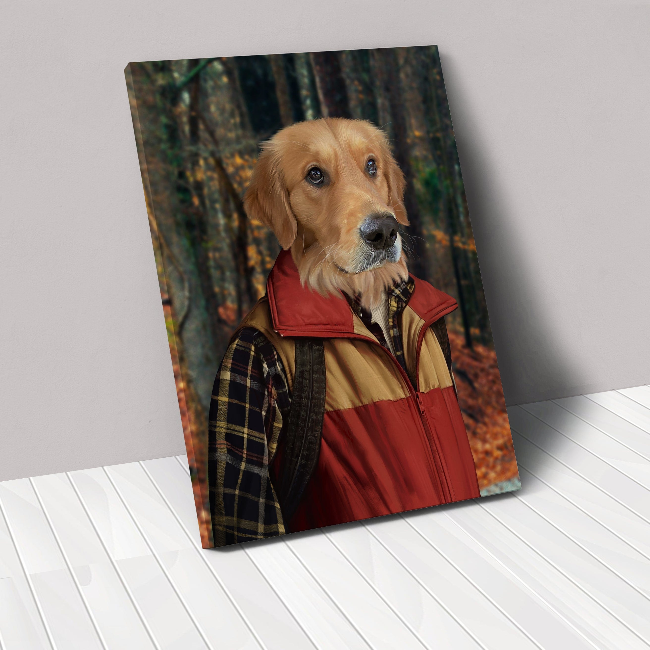 The Best Friend - Custom Pet Canvas