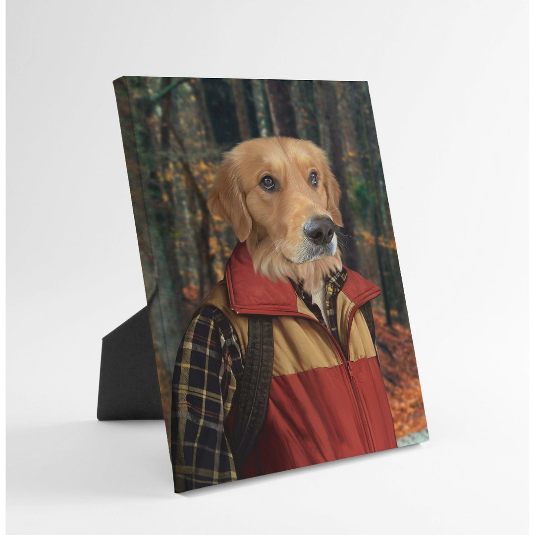 Royal and Paws - Standing Canvas The Best Friend - Custom Standing Canvas 8" x 10" / The Woods