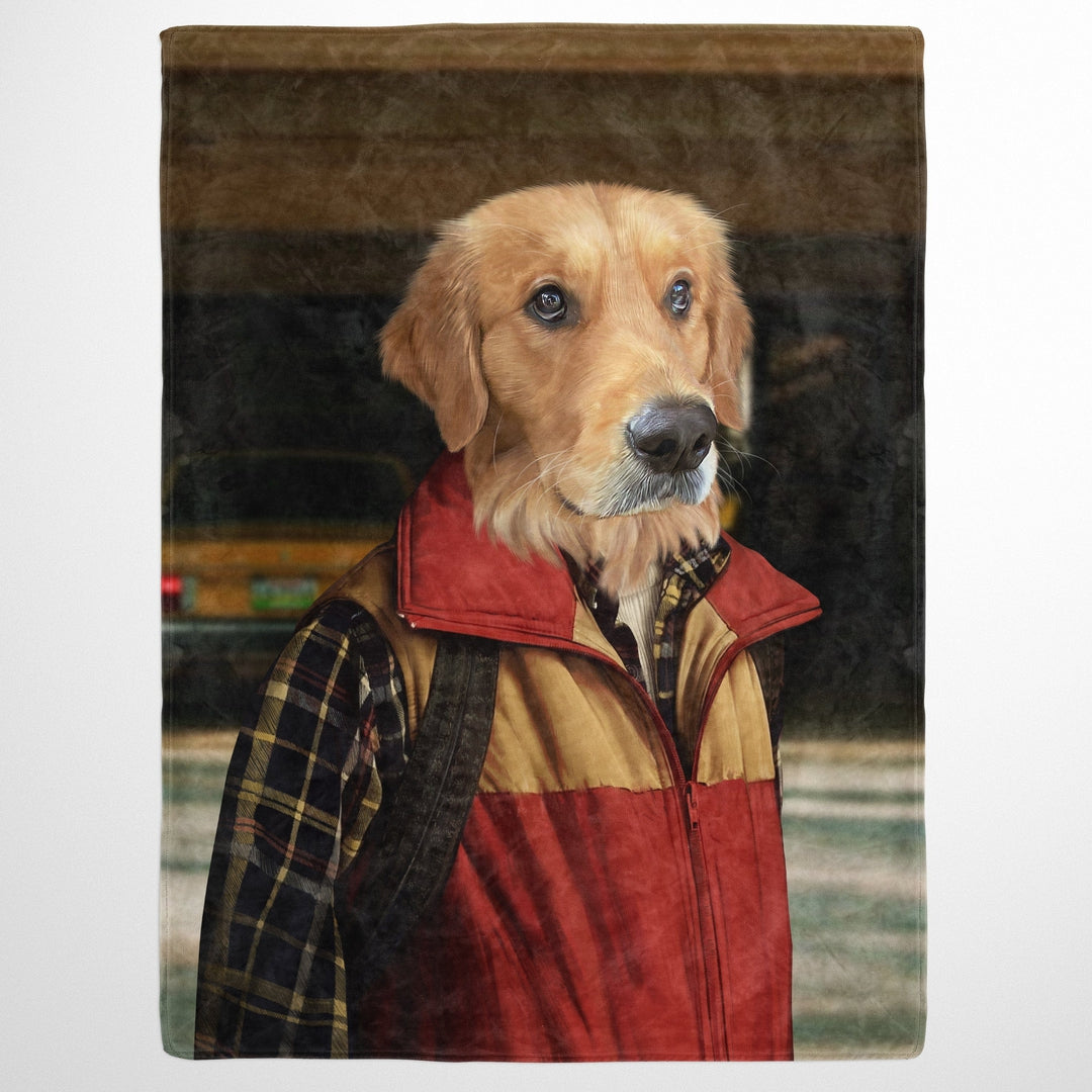 Royal and Paws - Blanket The Best Friend - Custom Pet Blanket 30" x 40" / Garage