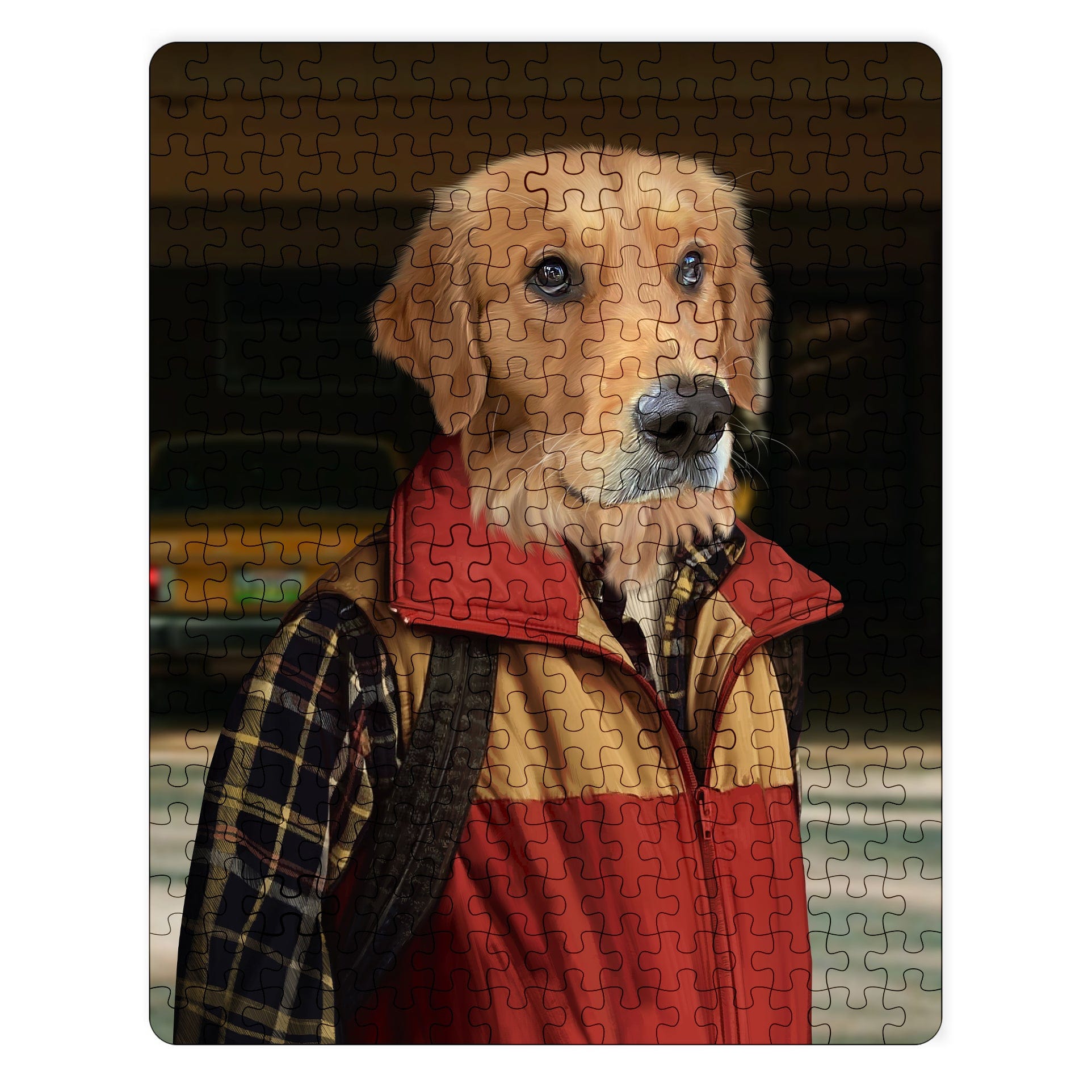 Royal and Paws - Puzzle The Best Friend - Custom Puzzle 11" x 14" / Garage