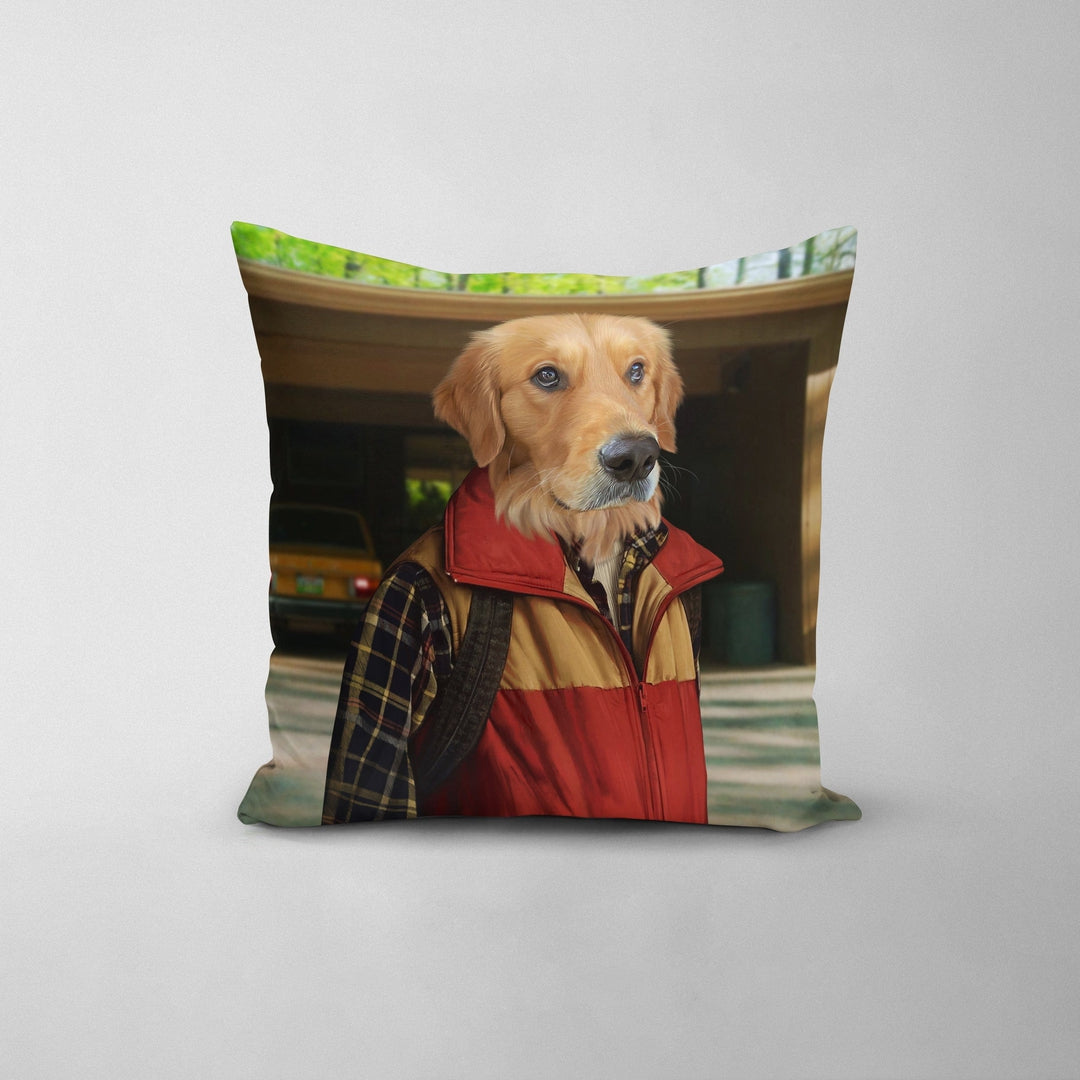 Royal and Paws - Throw Pillow The Best Friend - Custom Throw Pillow 14" x 14" / Garage