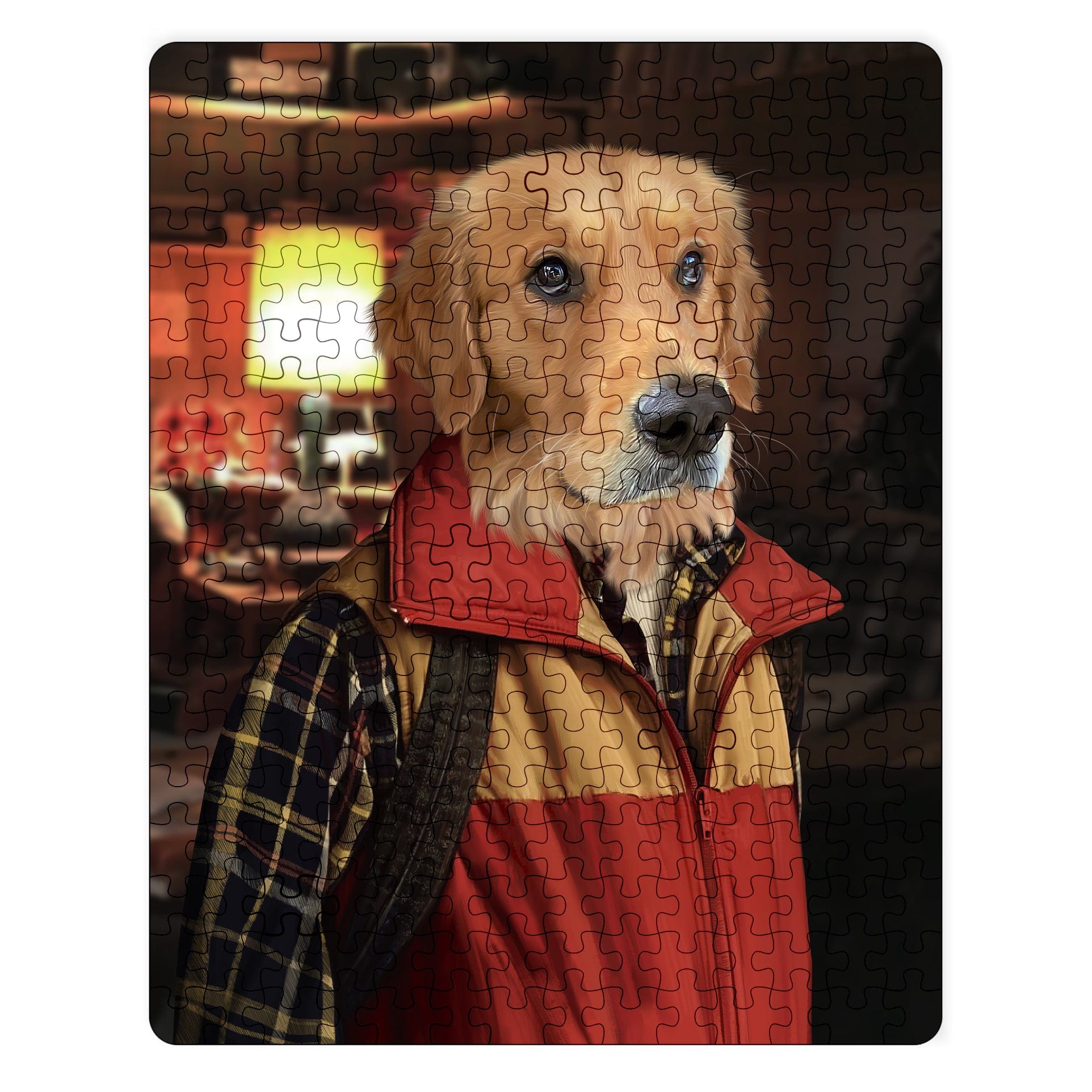 Royal and Paws - Puzzle The Best Friend - Custom Puzzle 11" x 14" / Basement