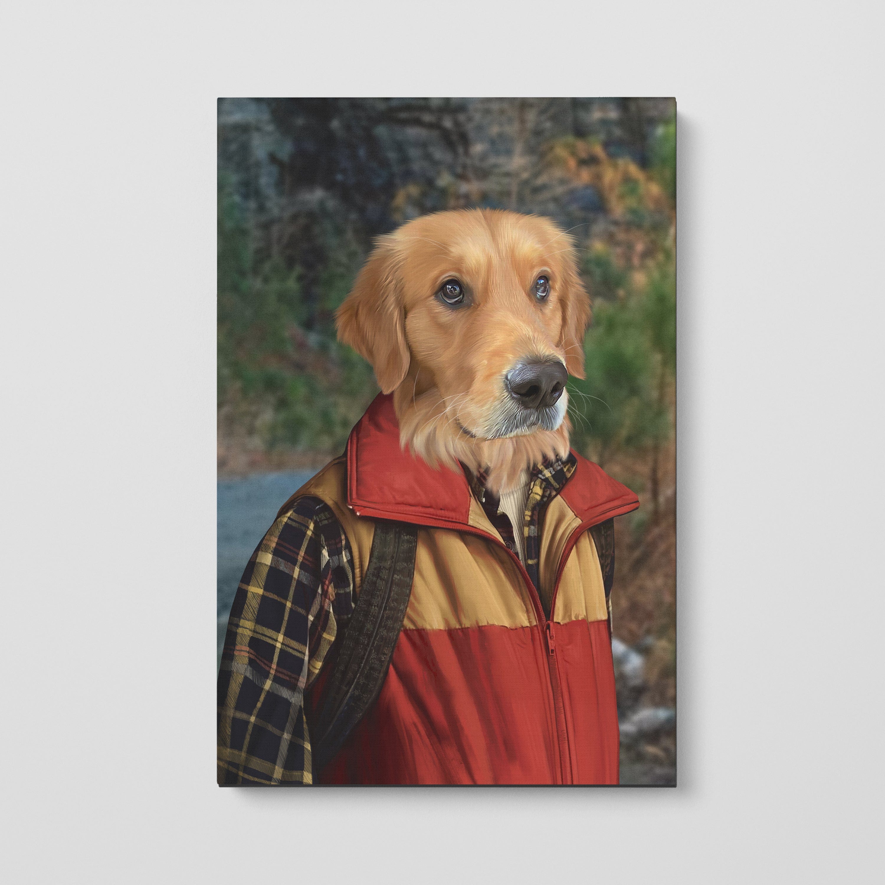 Royal and Paws - Canvas The Best Friend - Custom Pet Canvas 8" x 10" / Roadside