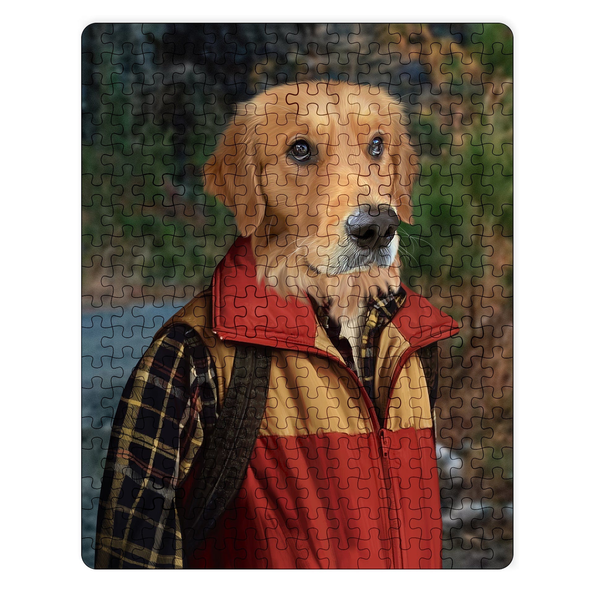 Royal and Paws - Puzzle The Best Friend - Custom Puzzle 11" x 14" / Roadside