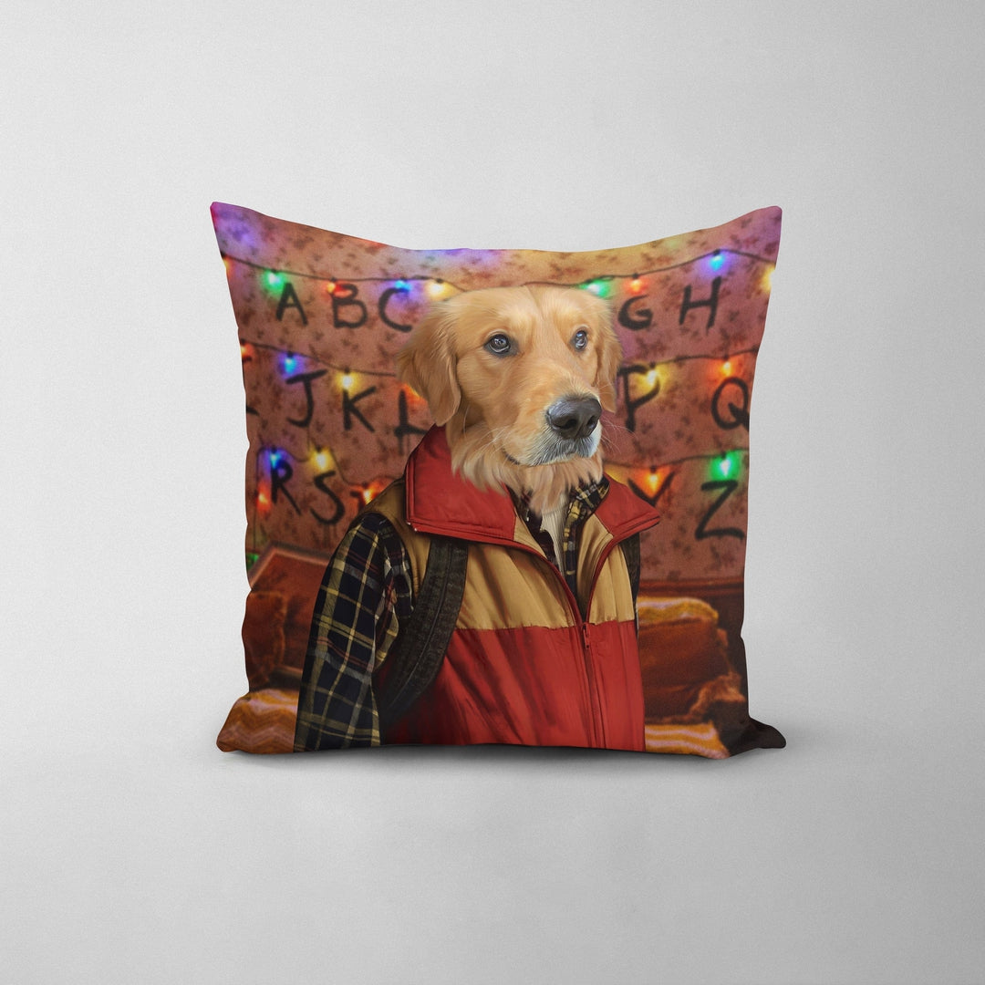 Royal and Paws - Throw Pillow The Best Friend - Custom Throw Pillow 14" x 14" / Wall of Lights