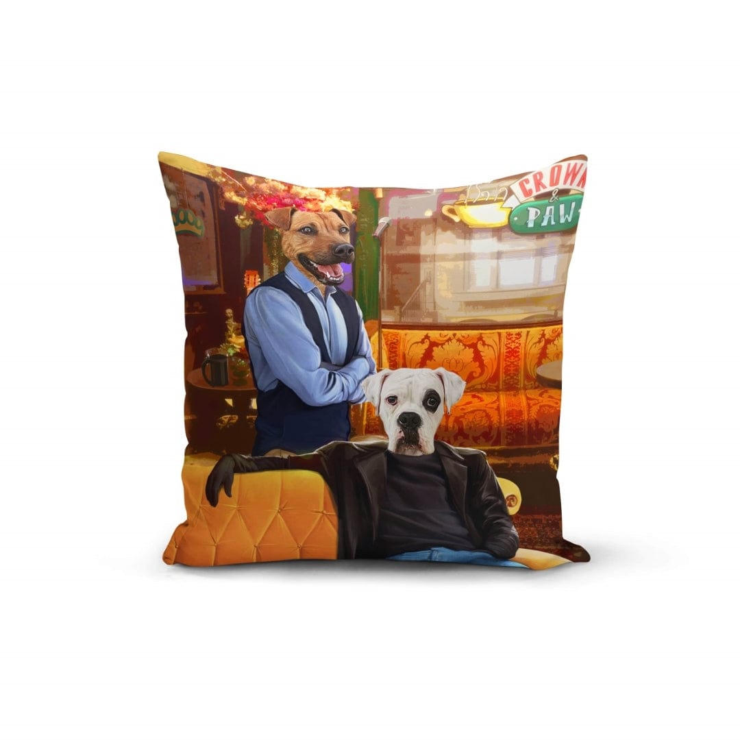 Boy Room Mates - Custom Throw Pillow