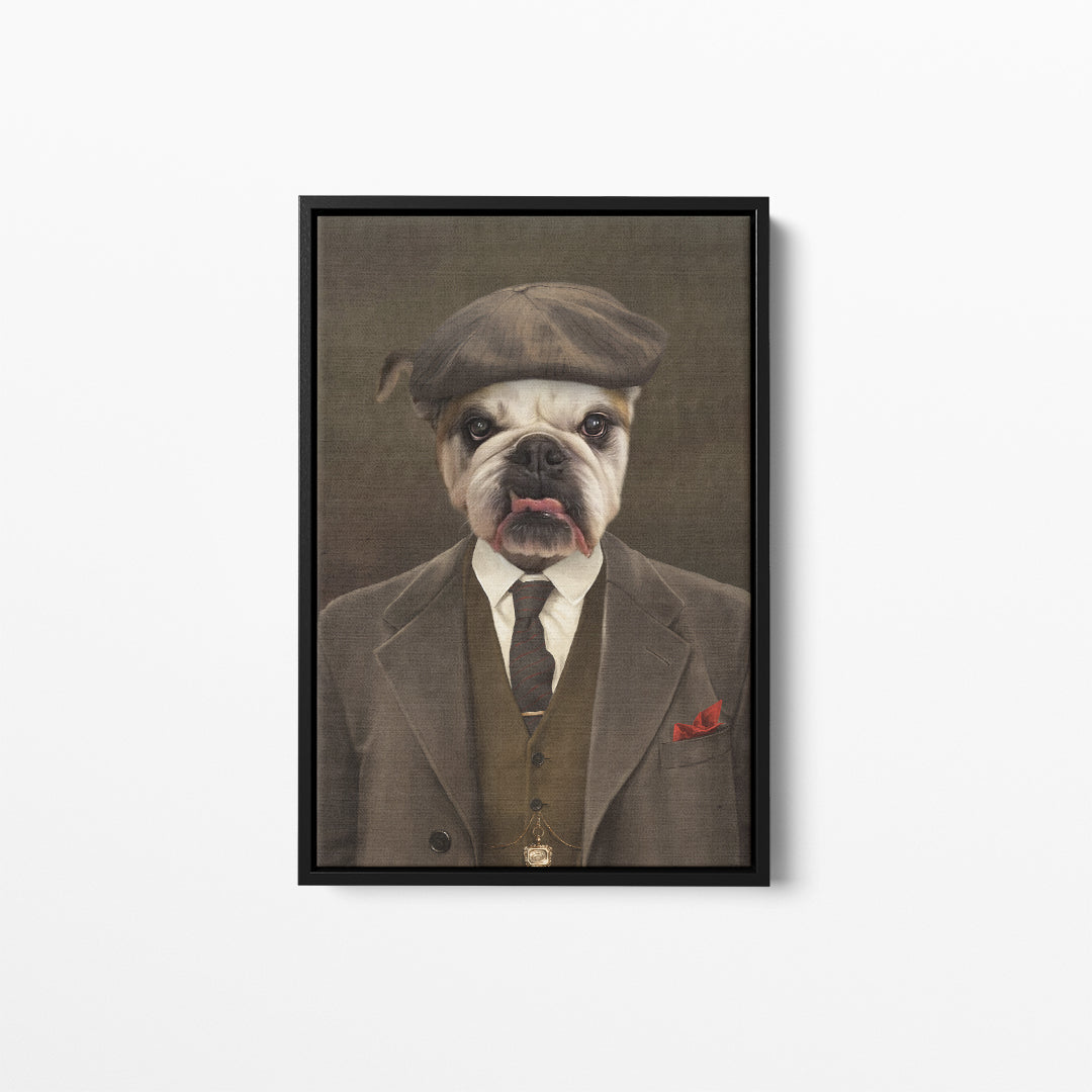 The British Gangster - Custom Pet Canvas