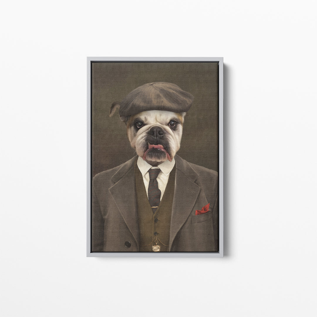 The British Gangster - Custom Pet Canvas