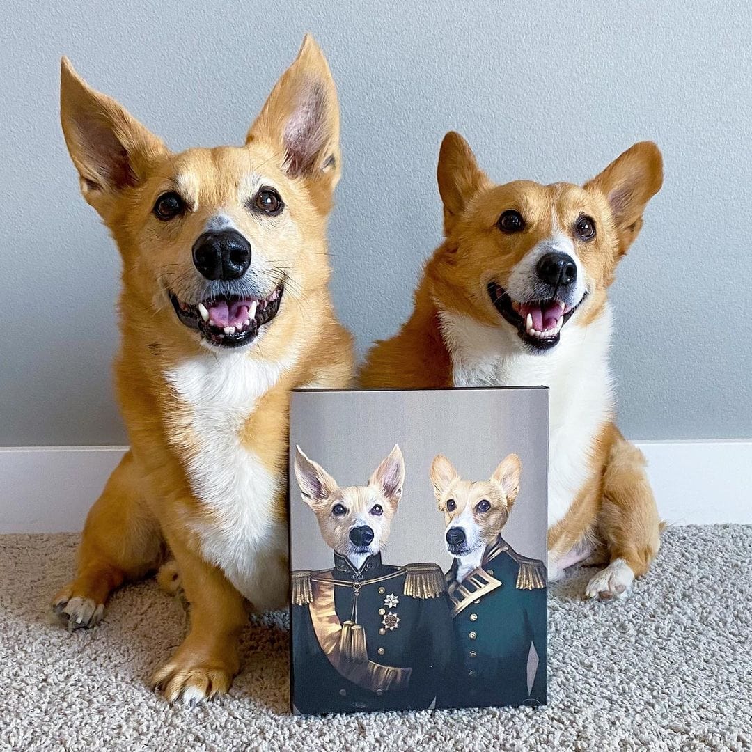 The Brothers In Arms - Custom Pet Canvas
