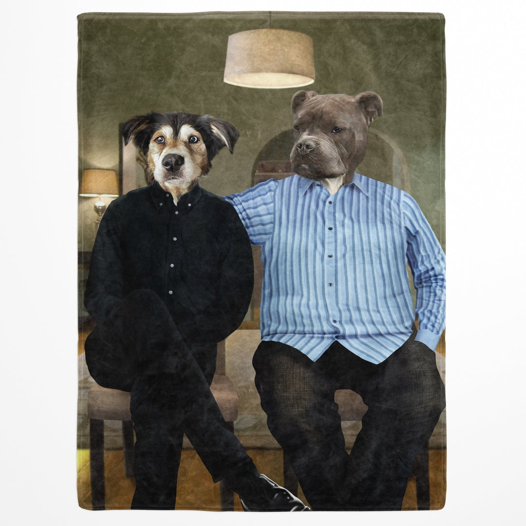 The Cam and Mitch - Custom Pet Blanket
