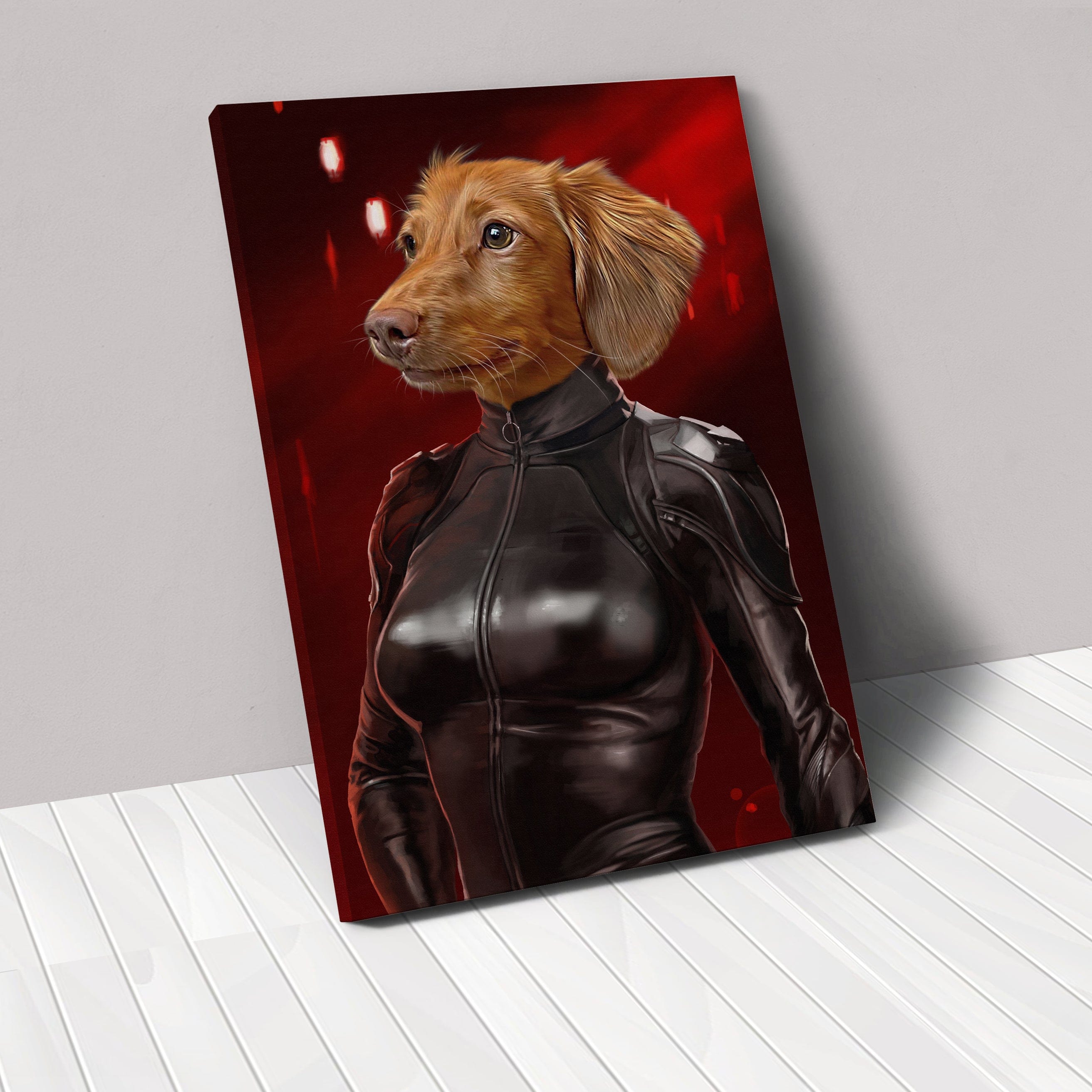 The Cat Lady - Custom Pet Canvas