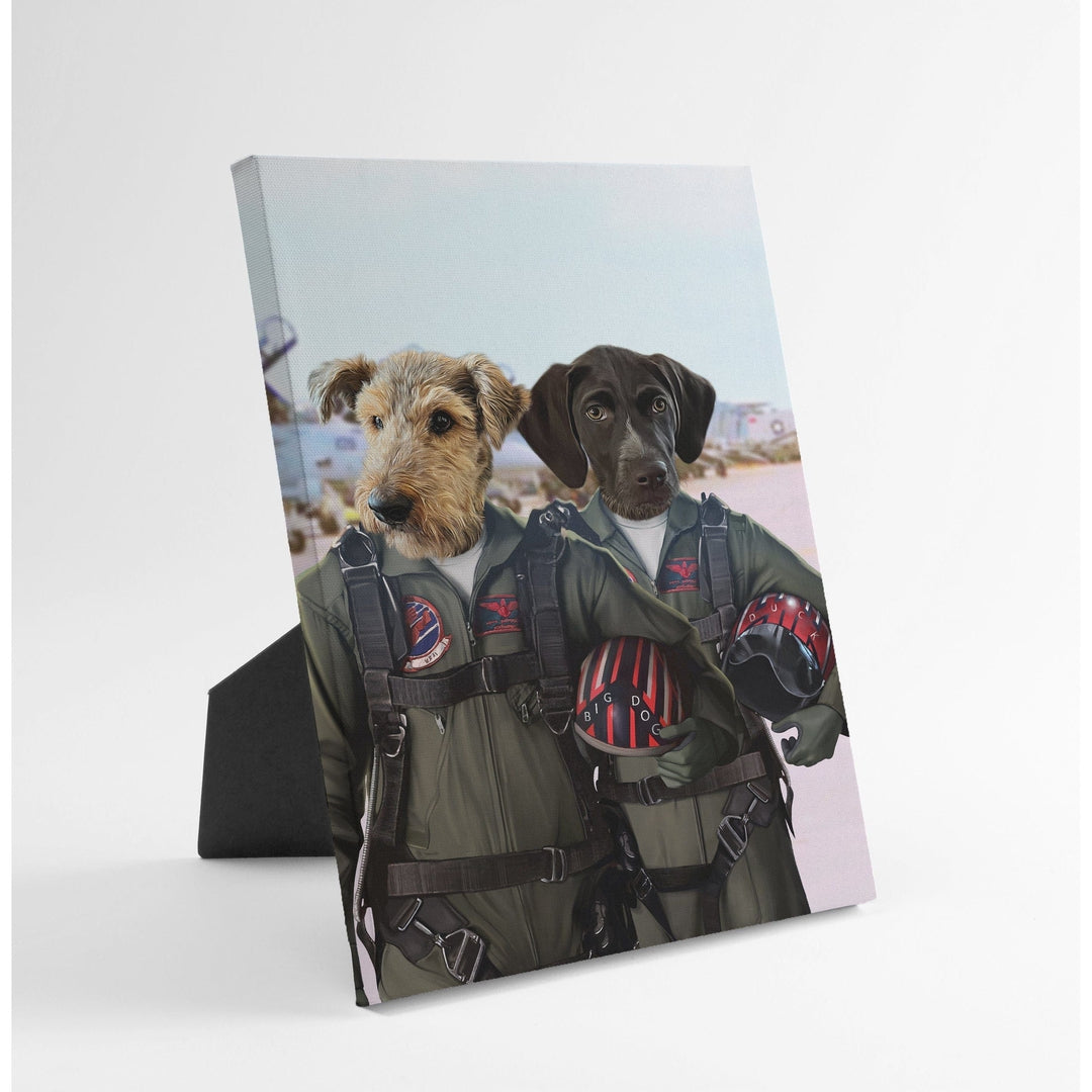 The Fighter Pilots - Custom Standing Canvas