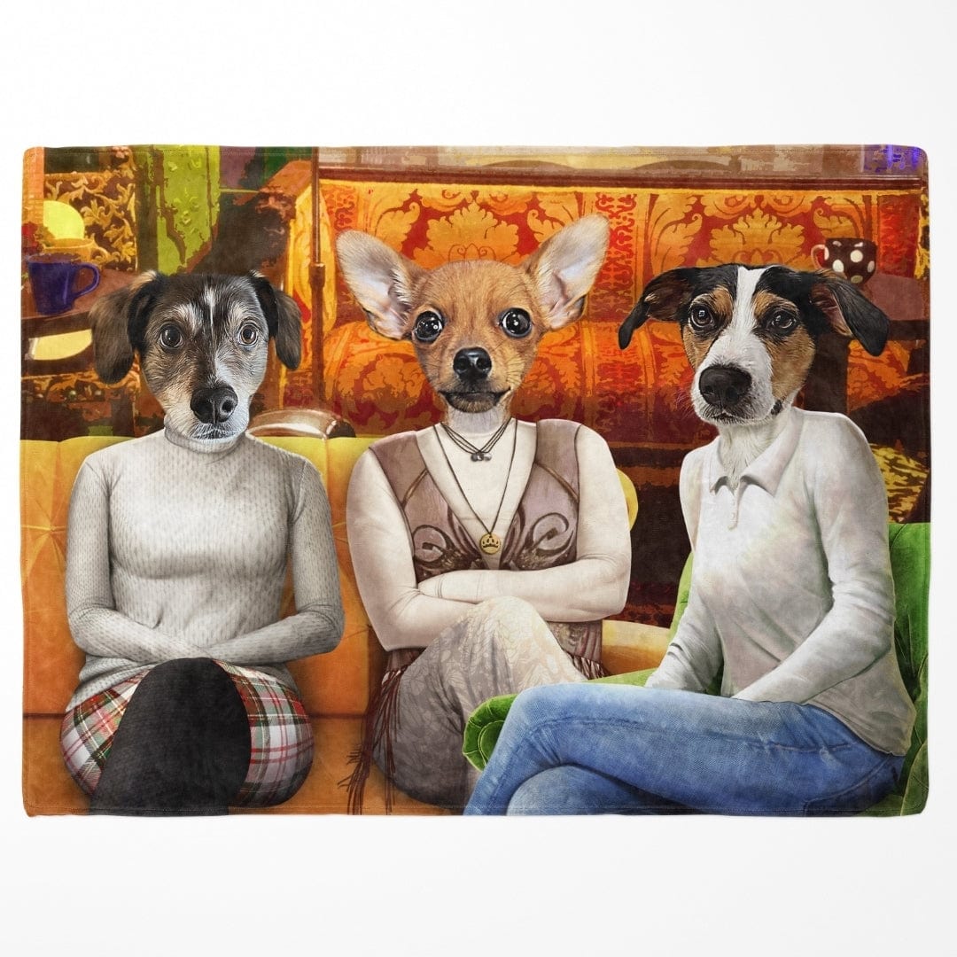 Coffee House Girls - Custom Pet Blanket