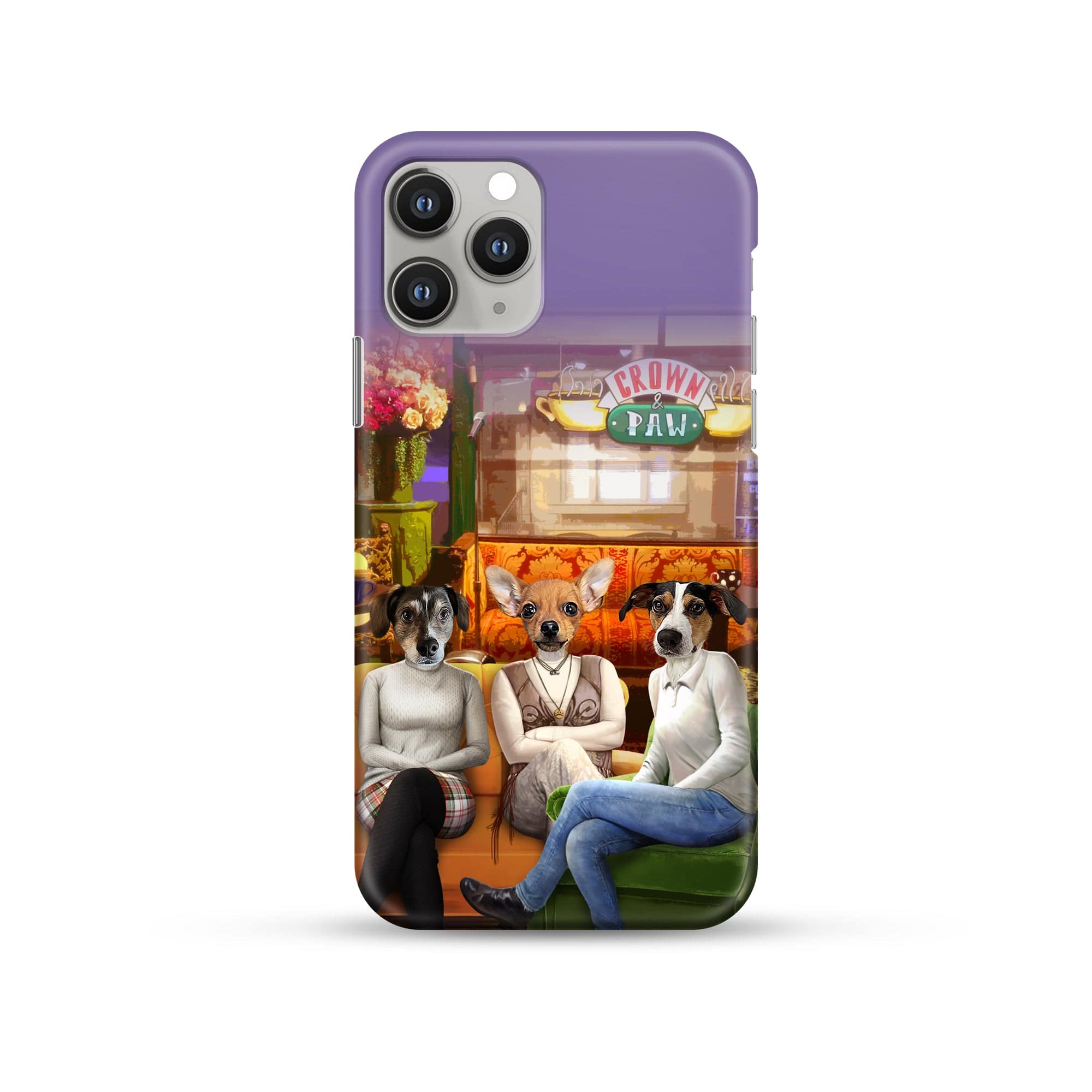 Coffee House Girls - Custom Pet Phone Case