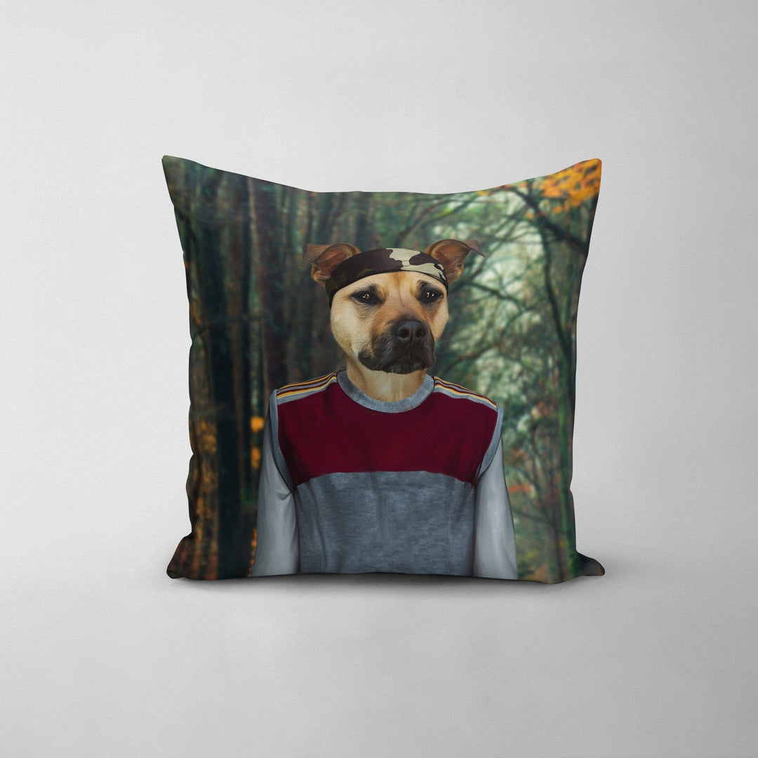 Royal and Paws - Throw Pillow The Cool Friend - Custom Throw Pillow 14" x 14" / The Woods