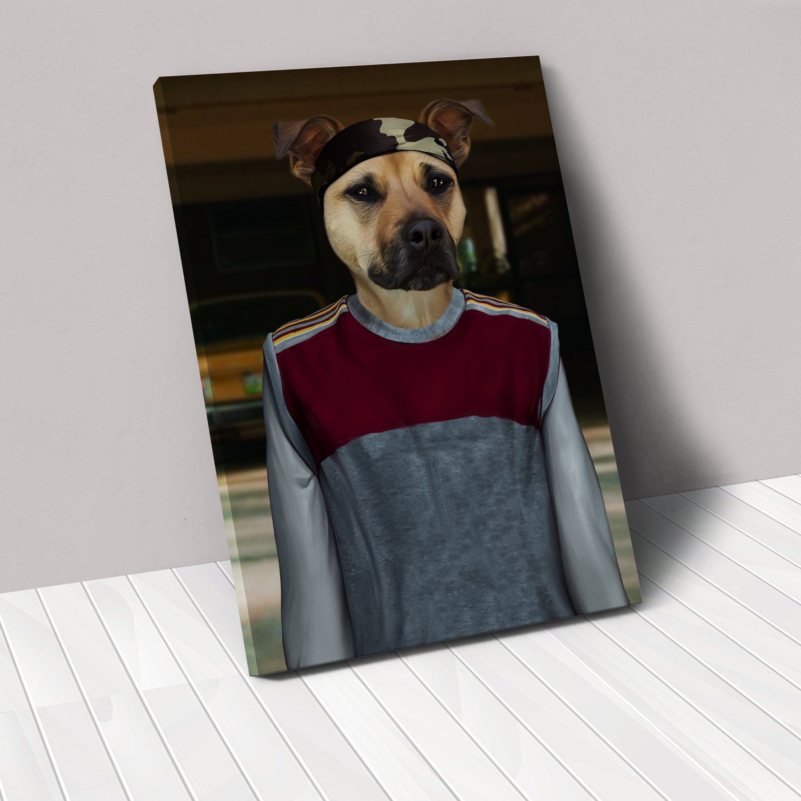 The Cool Friend - Custom Pet Canvas