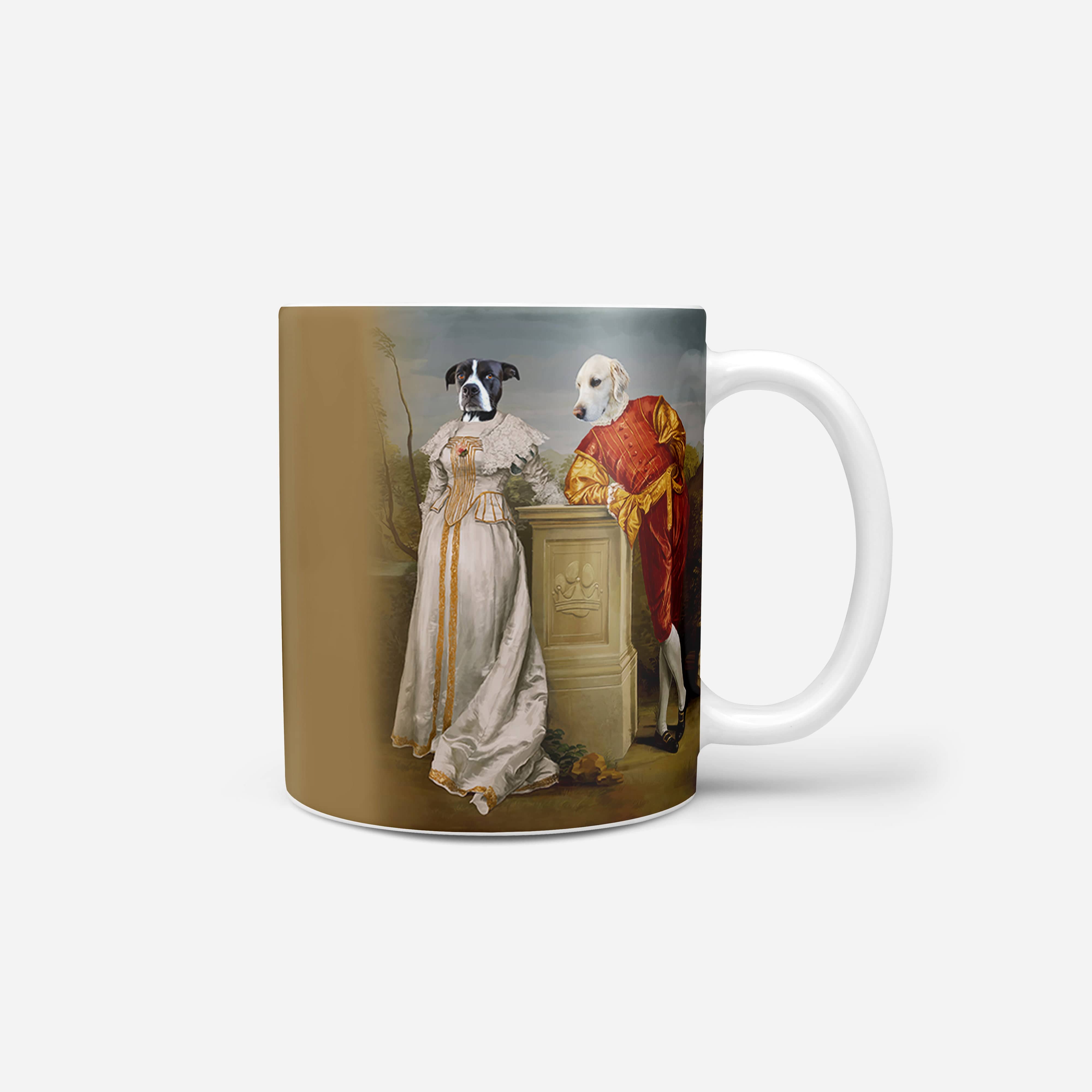 The Courtly Couple - Custom Mug