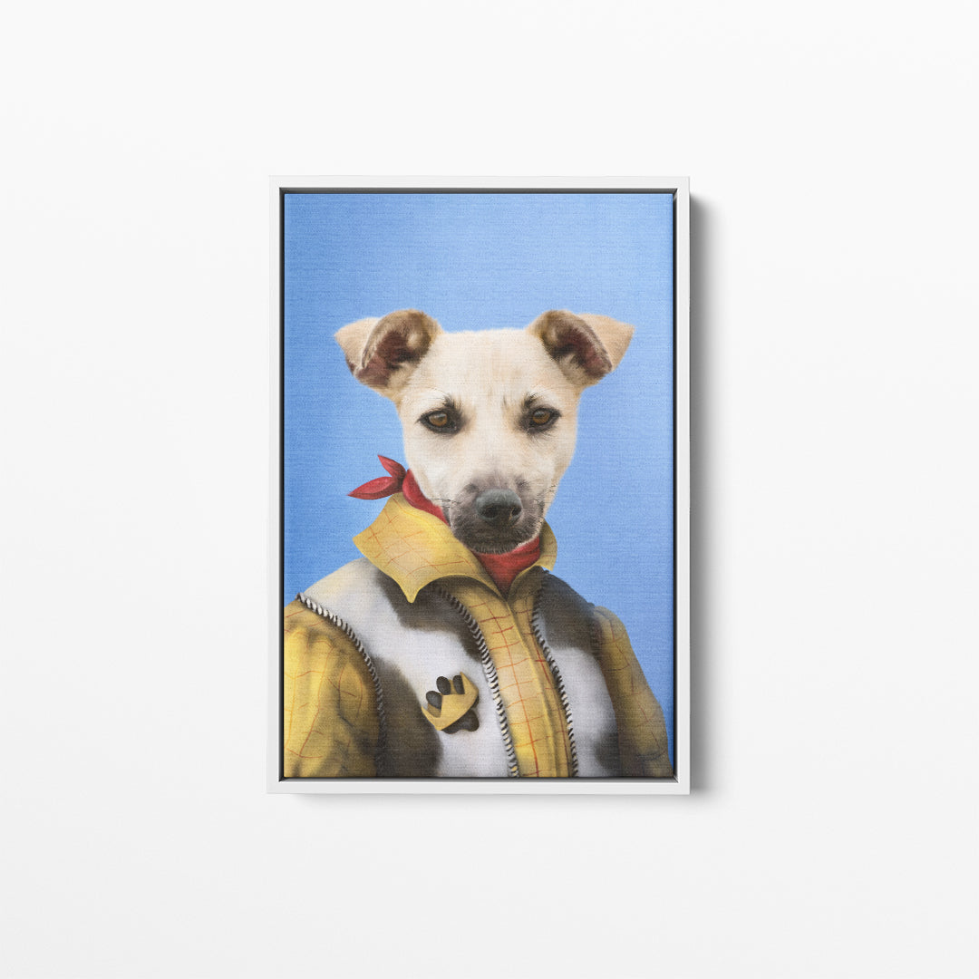 The Cowboy - Custom Pet Canvas