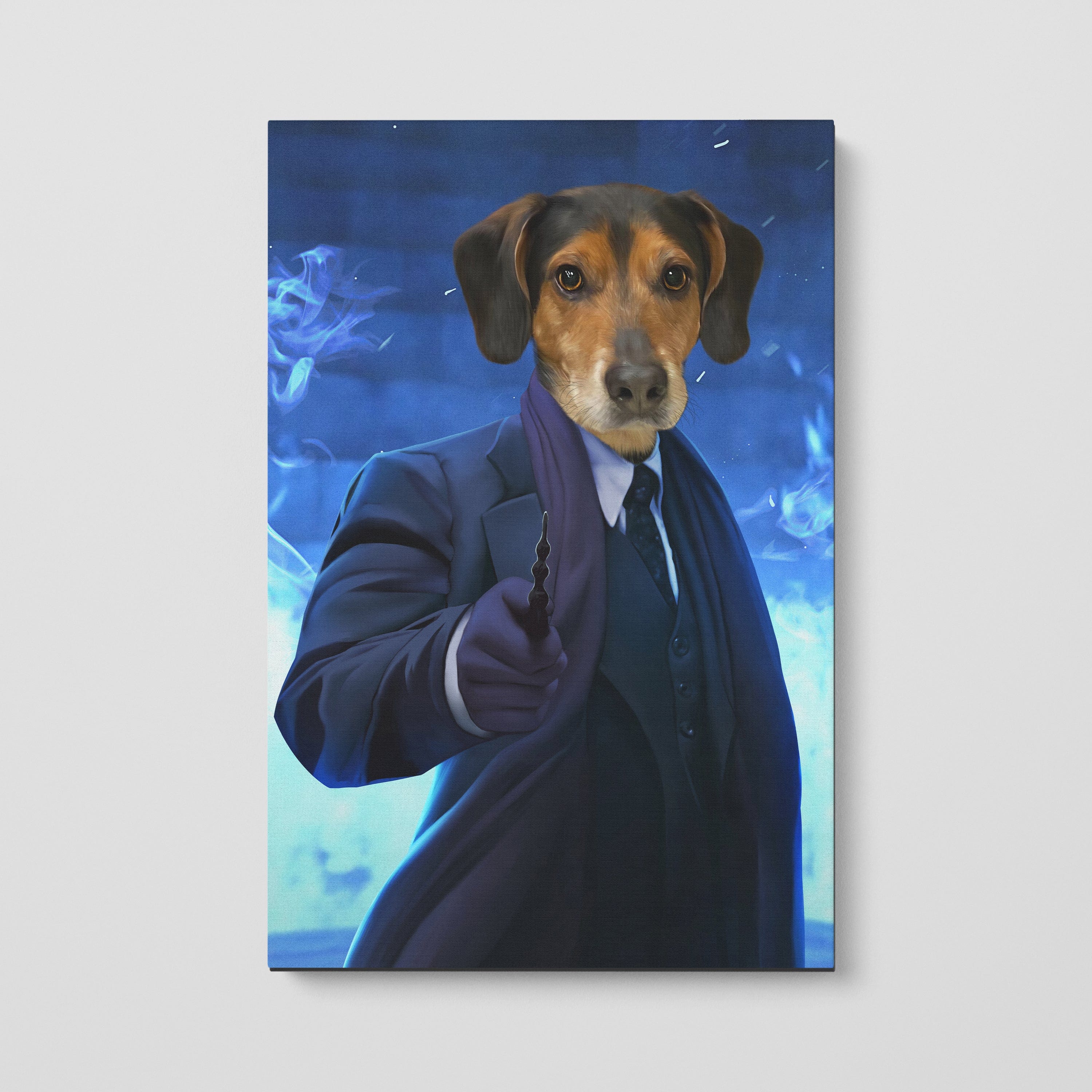 The Dark Wizard - Custom Pet Canvas